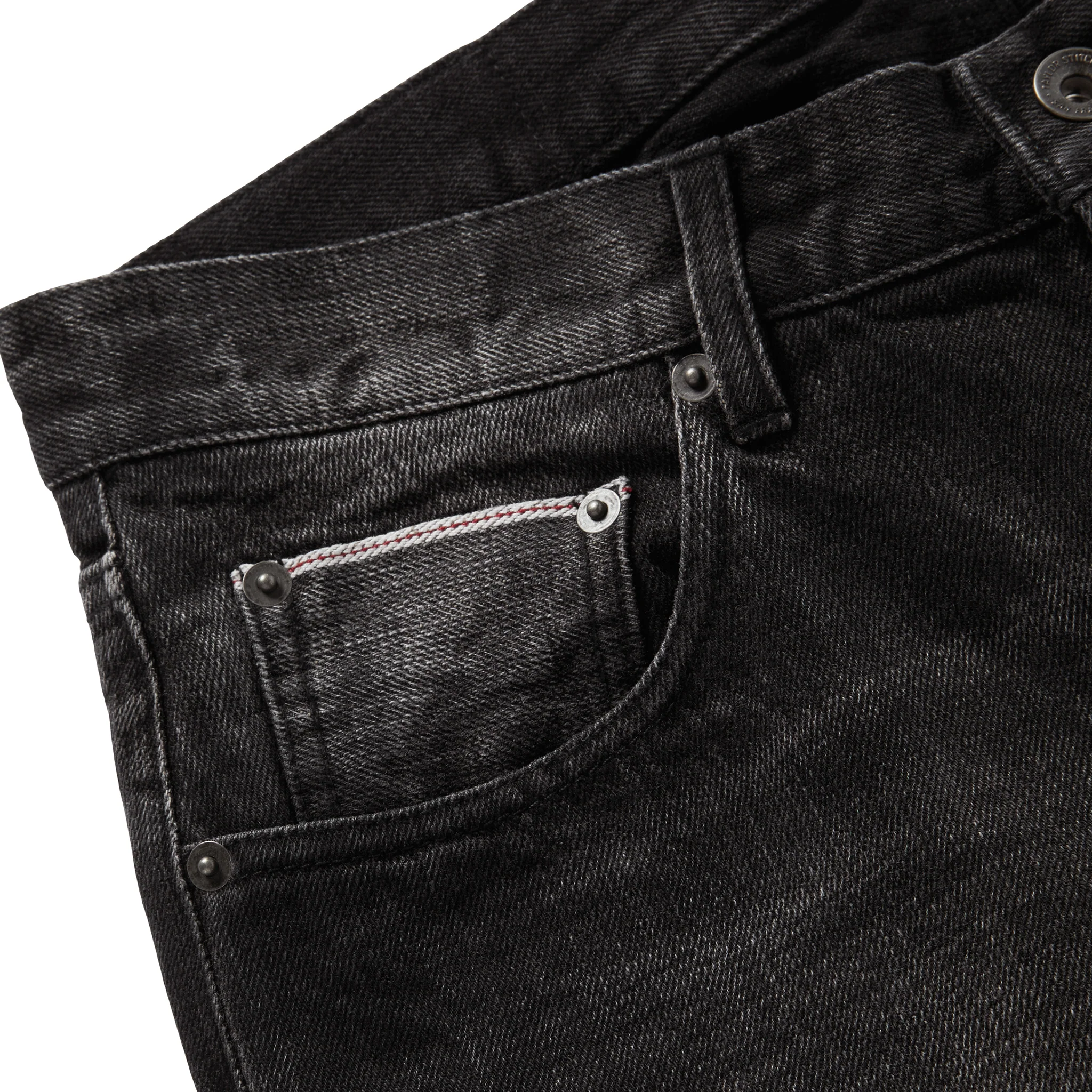 The Democratic Jean in Black 3-Month Wash Selvage - Image 5