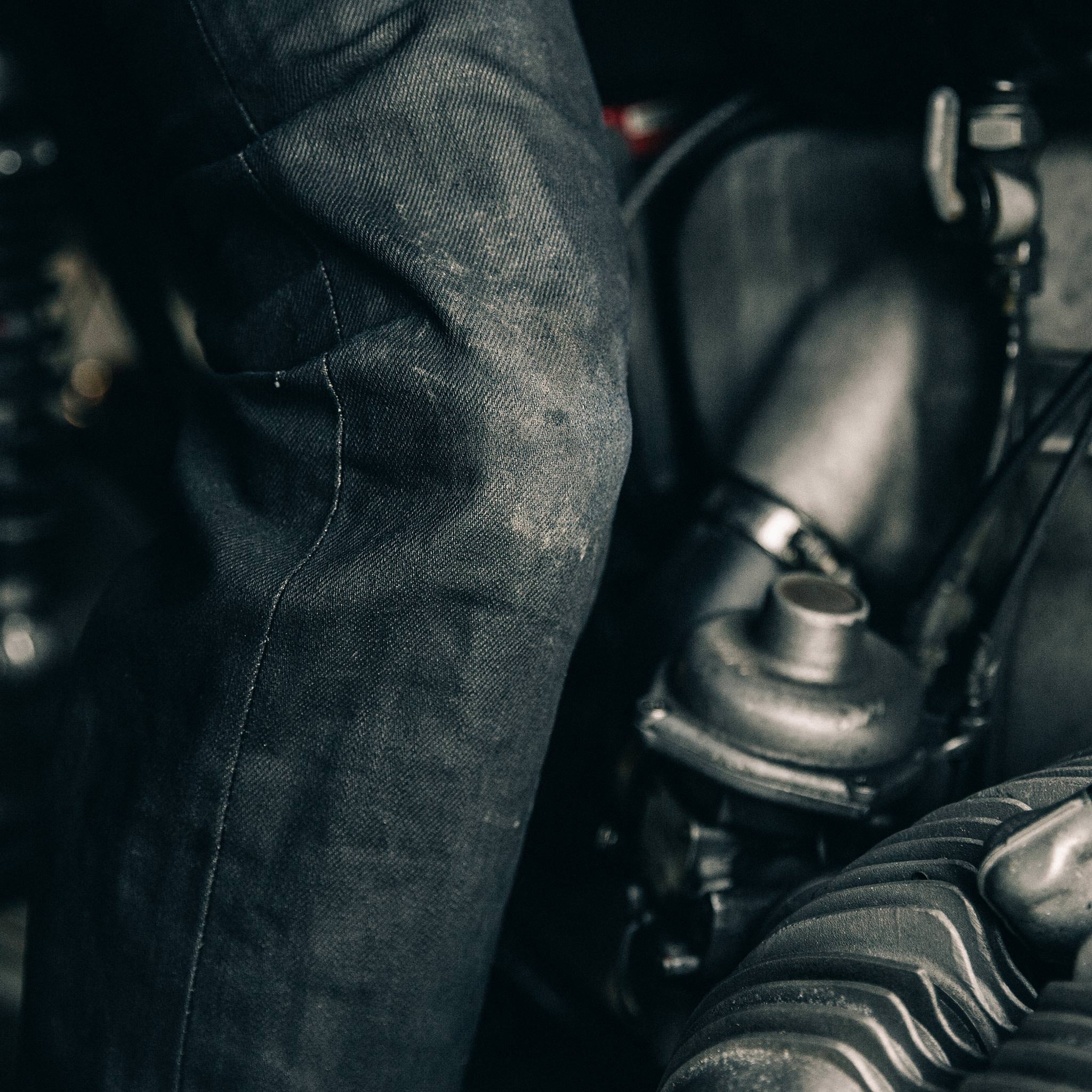 The Democratic Jean in Black Over-dye Selvage - Image 3