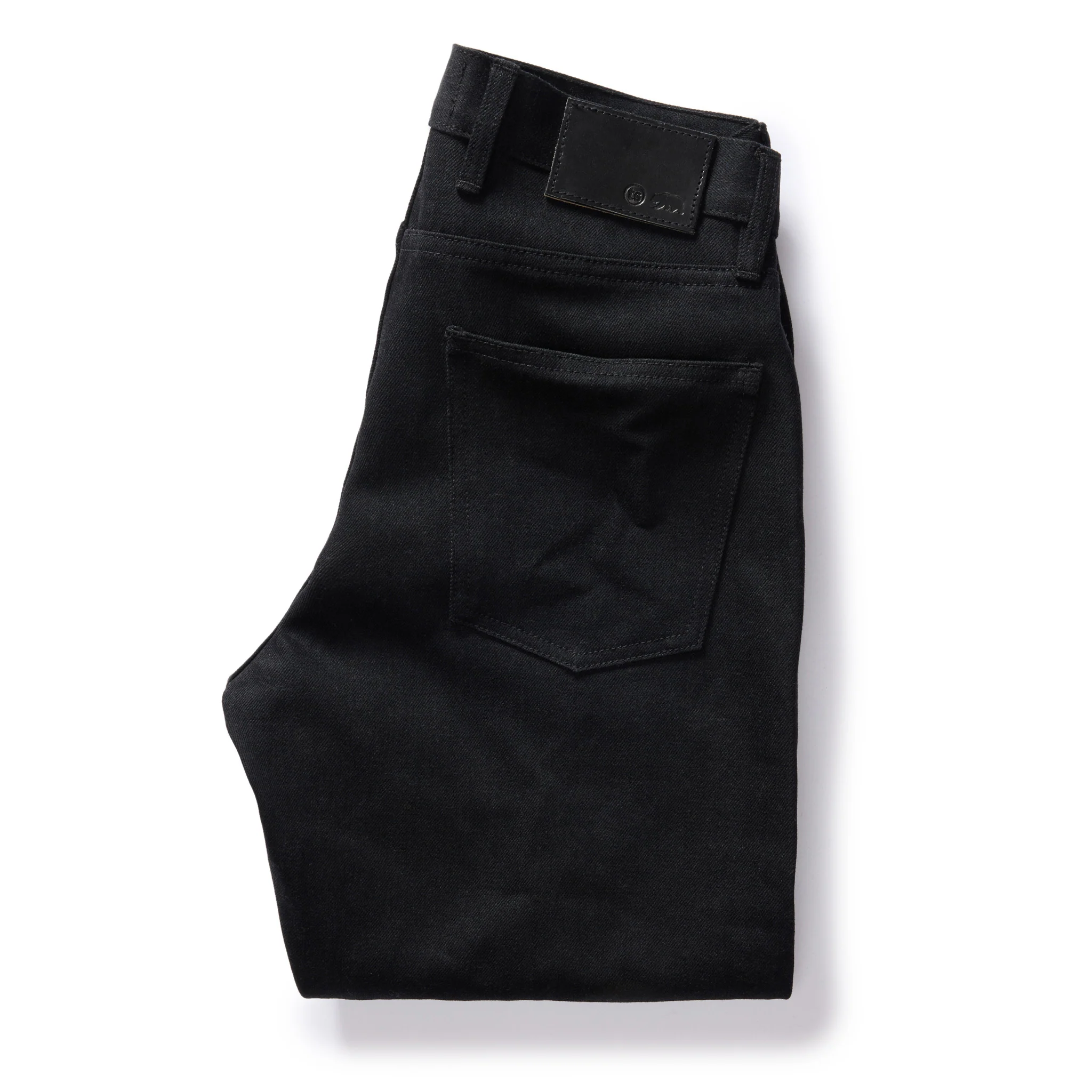The Democratic Jean in Black Nihon Menpu Selvedge - Image 6