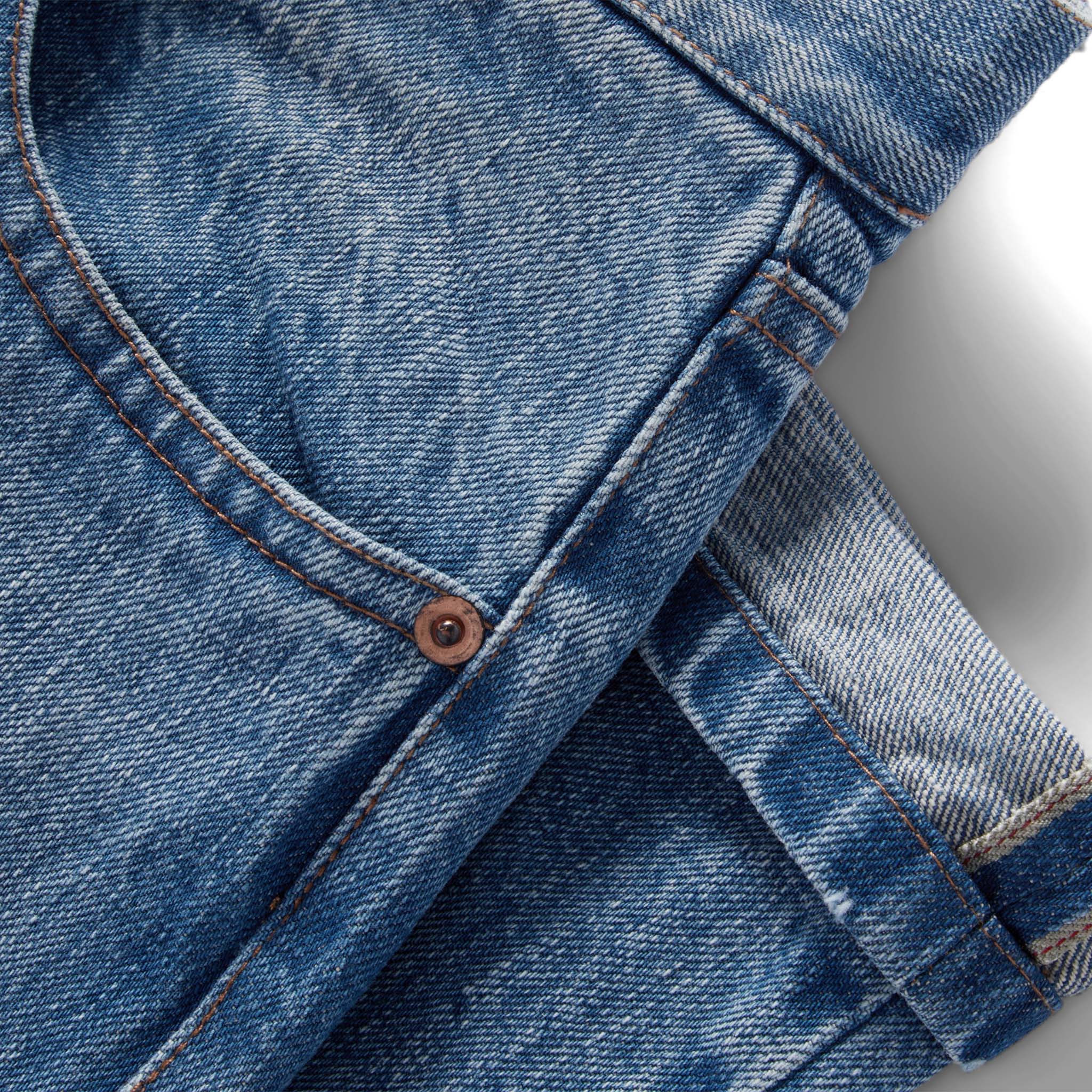 The Democratic Jean in Fletcher Wash Organic Selvage - Image 10