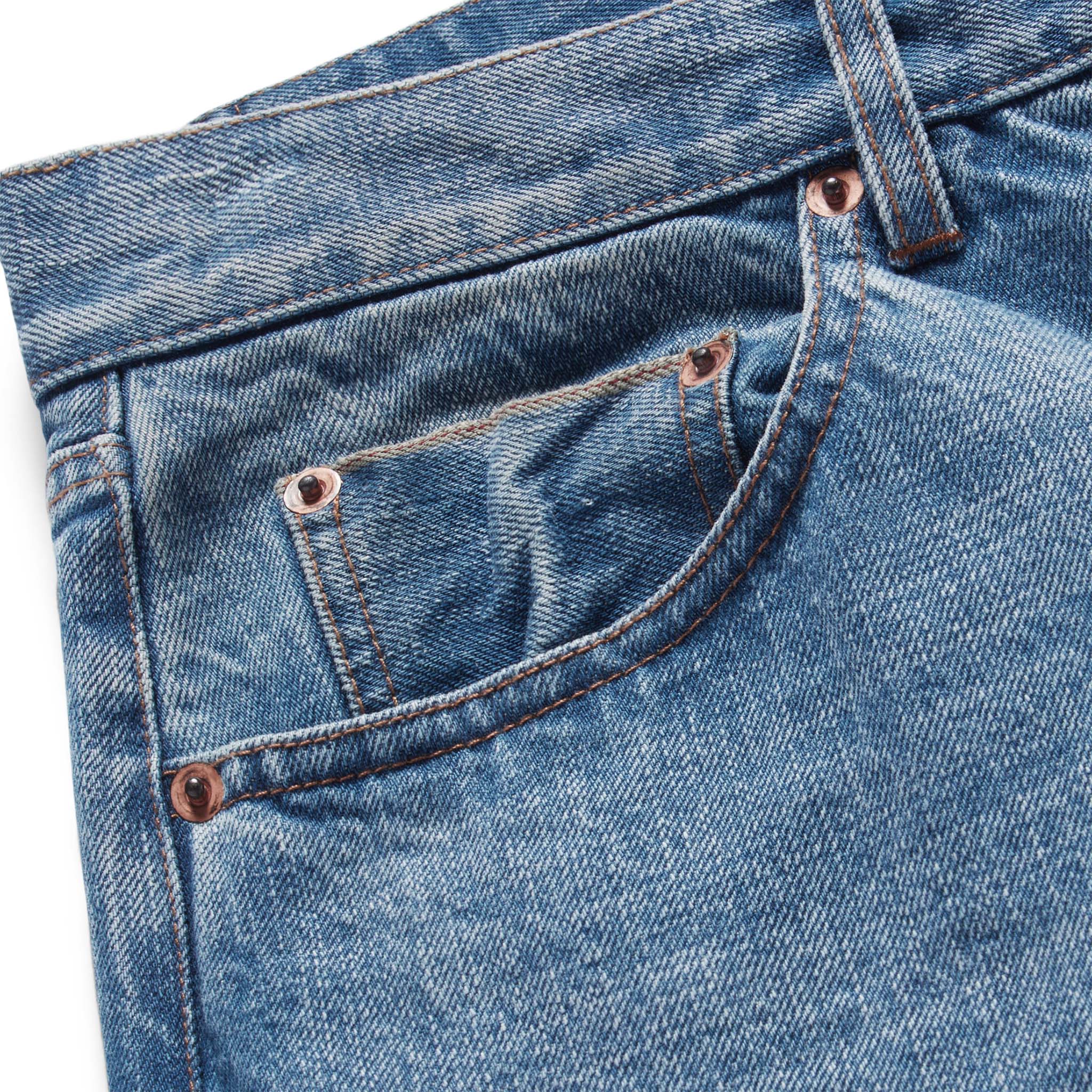 The Democratic Jean in Fletcher Wash Organic Selvage - Image 6