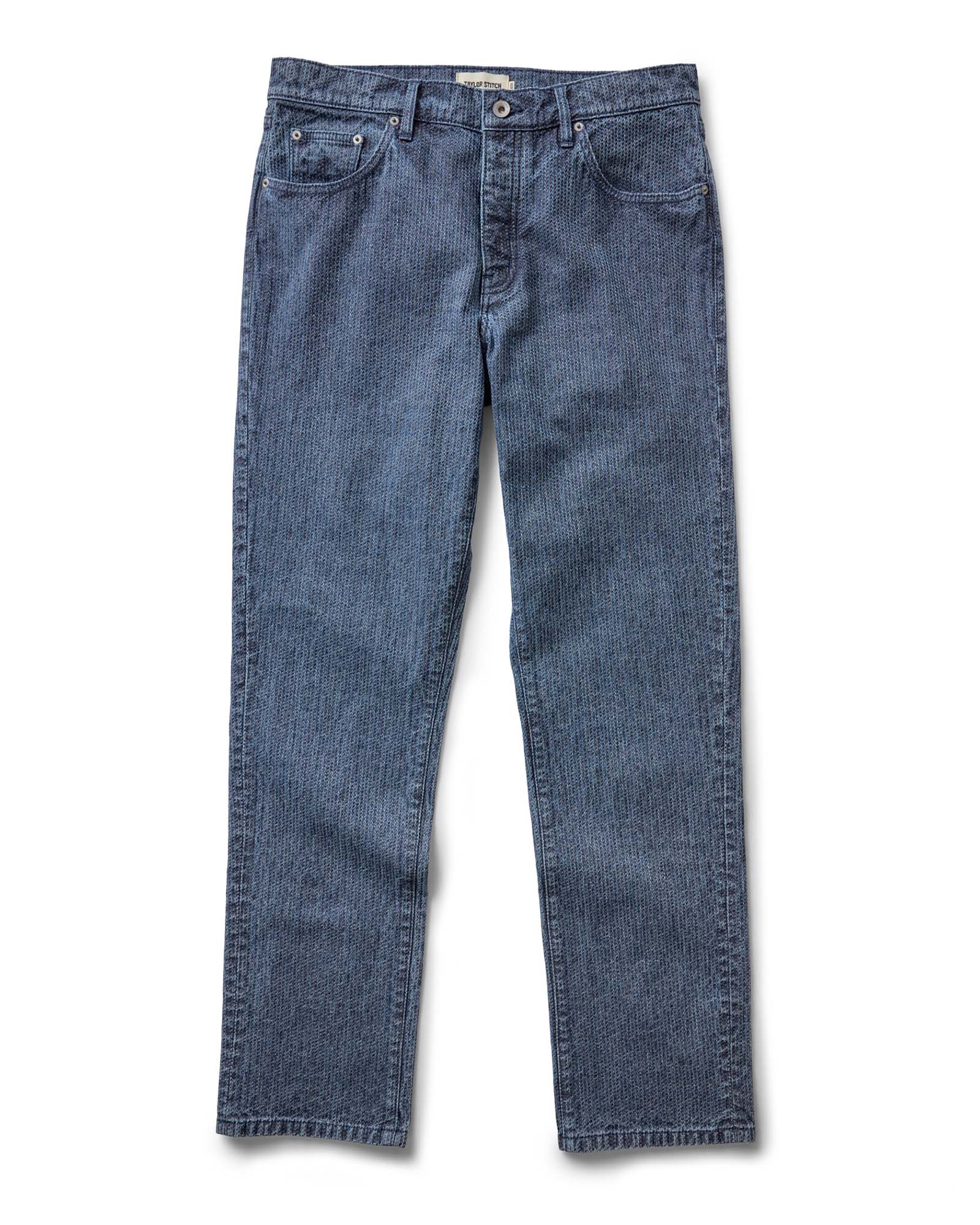 The Democratic Jean in Japanese Washed Indigo Sashiko - Image 8