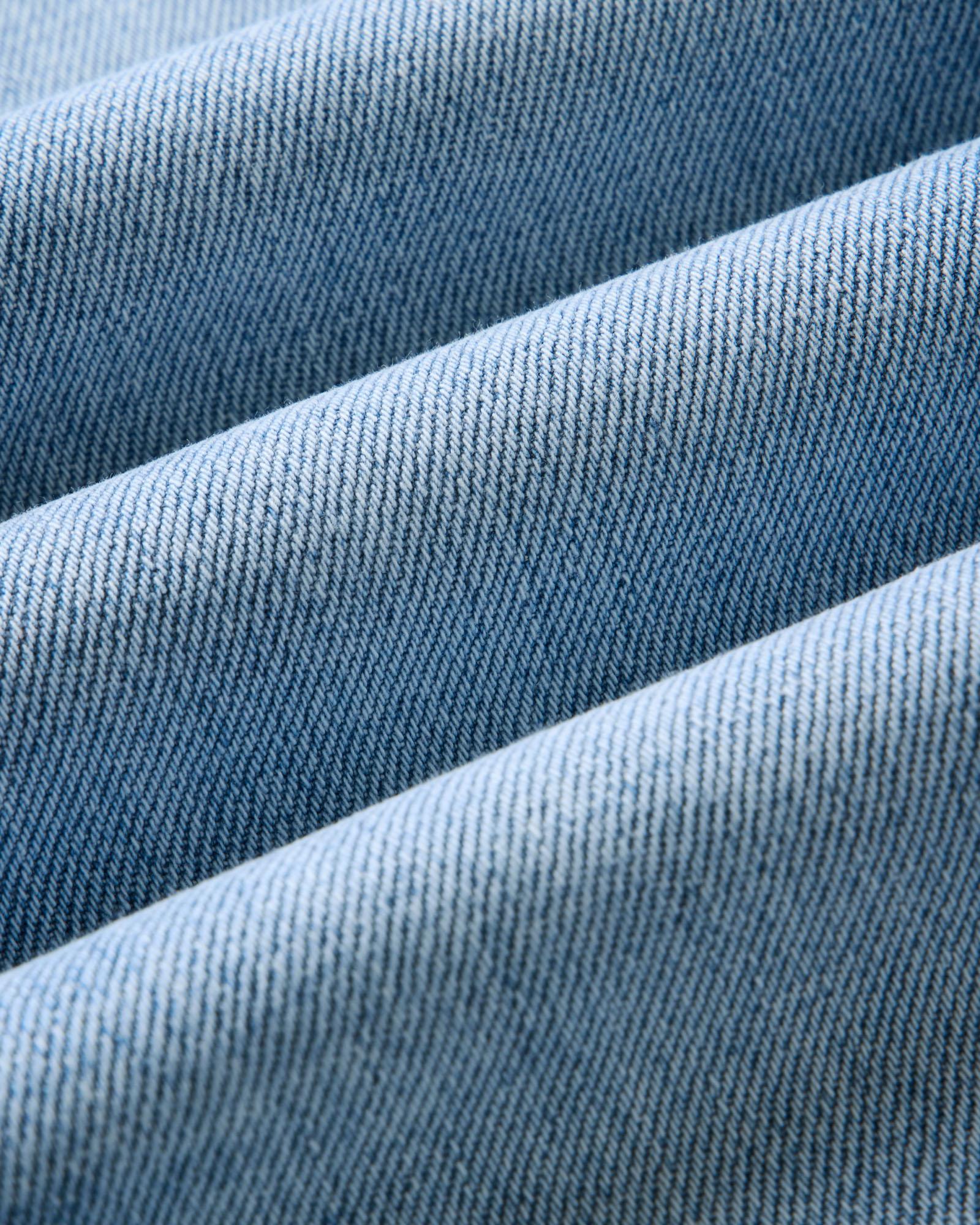 The Democratic Jean in Light Wash Hemp Denim - Image 10