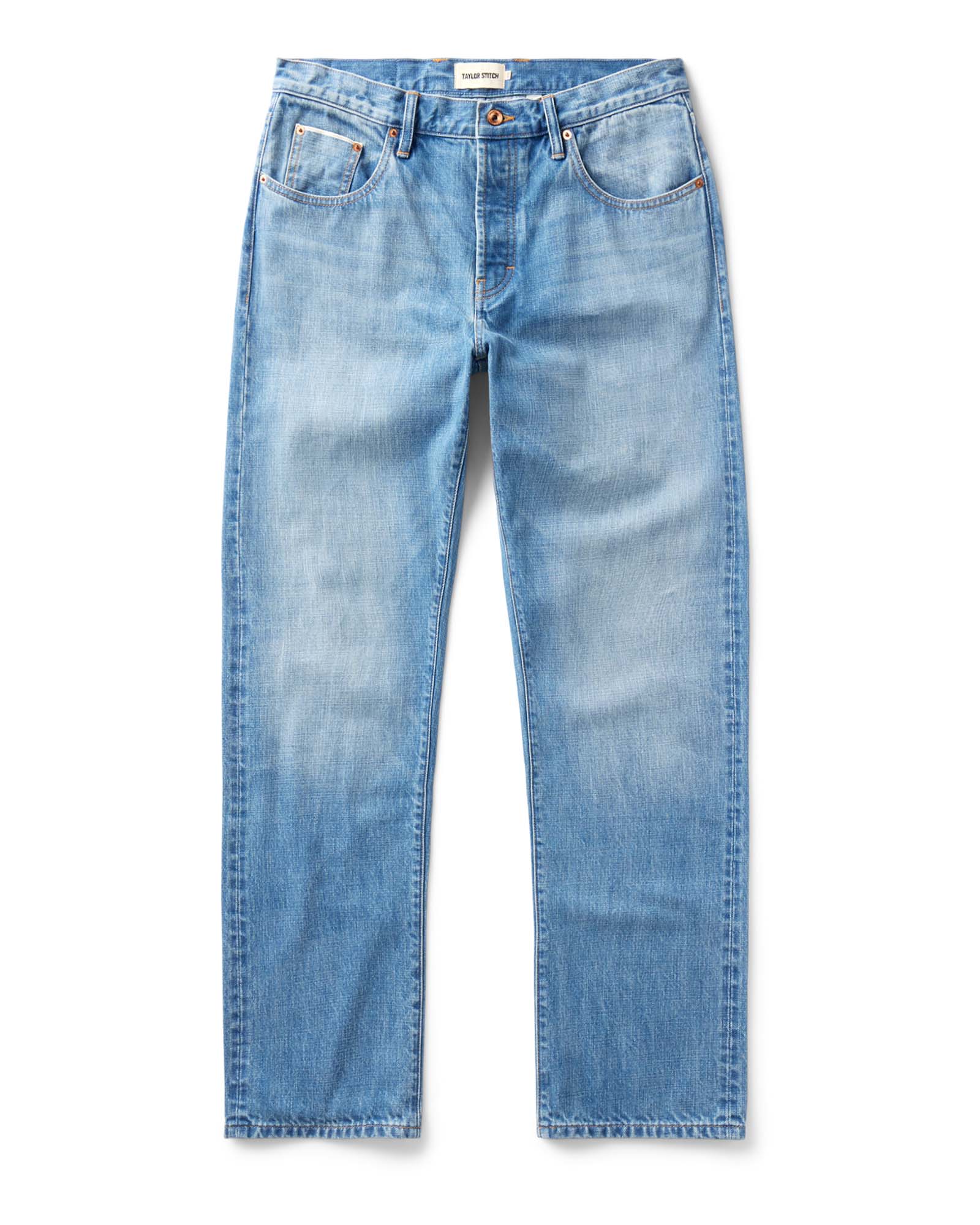 The Democratic Jean in Light Wash Organic Selvedge - Image 9
