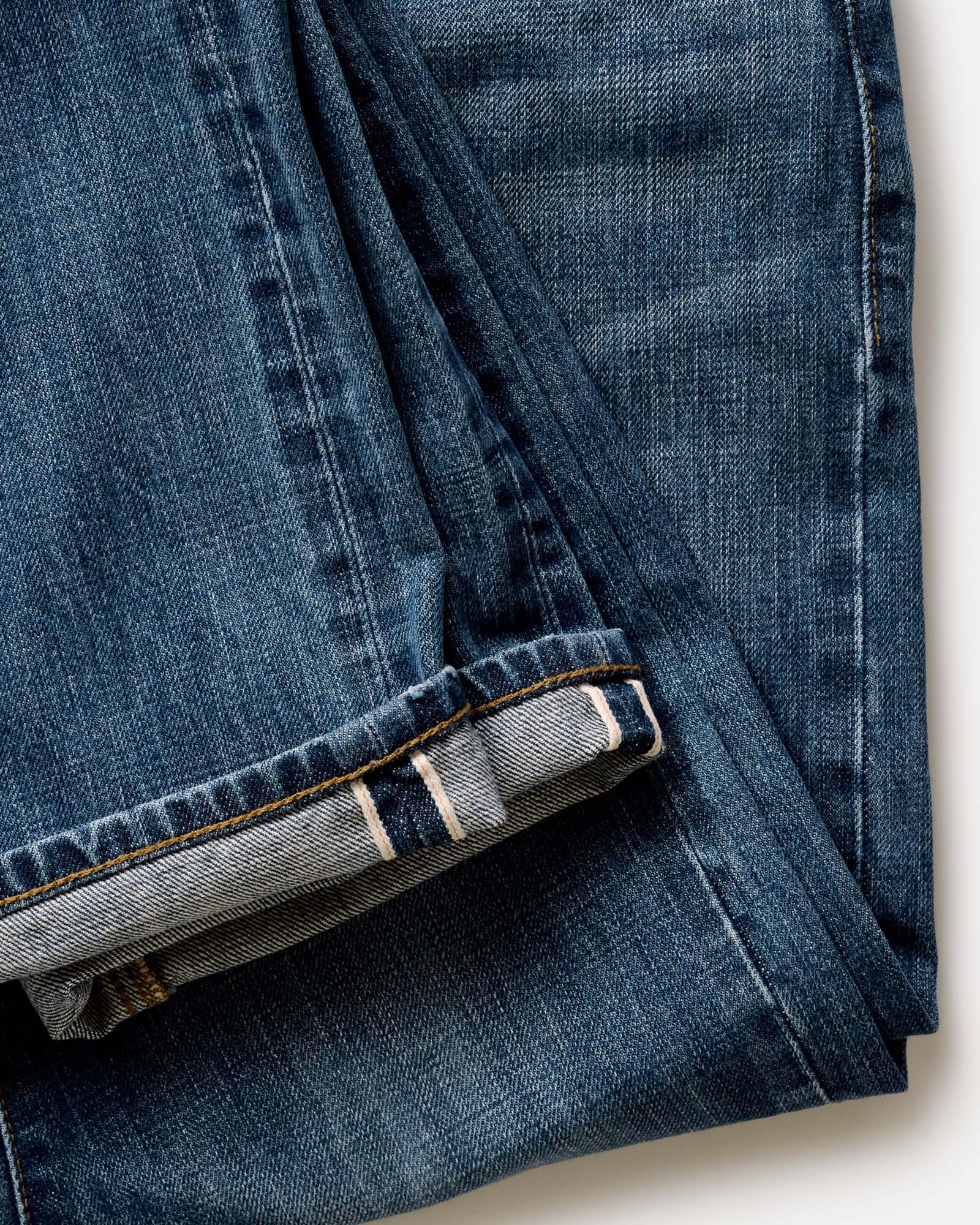 The Democratic Jean in Mid Wash Organic Selvedge - Image 6