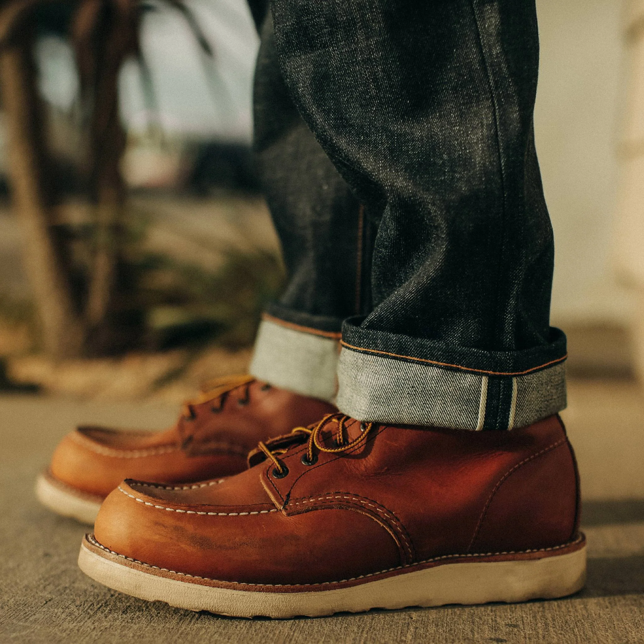 The Democratic Jean in Natural Indigo Selvage - Image 4