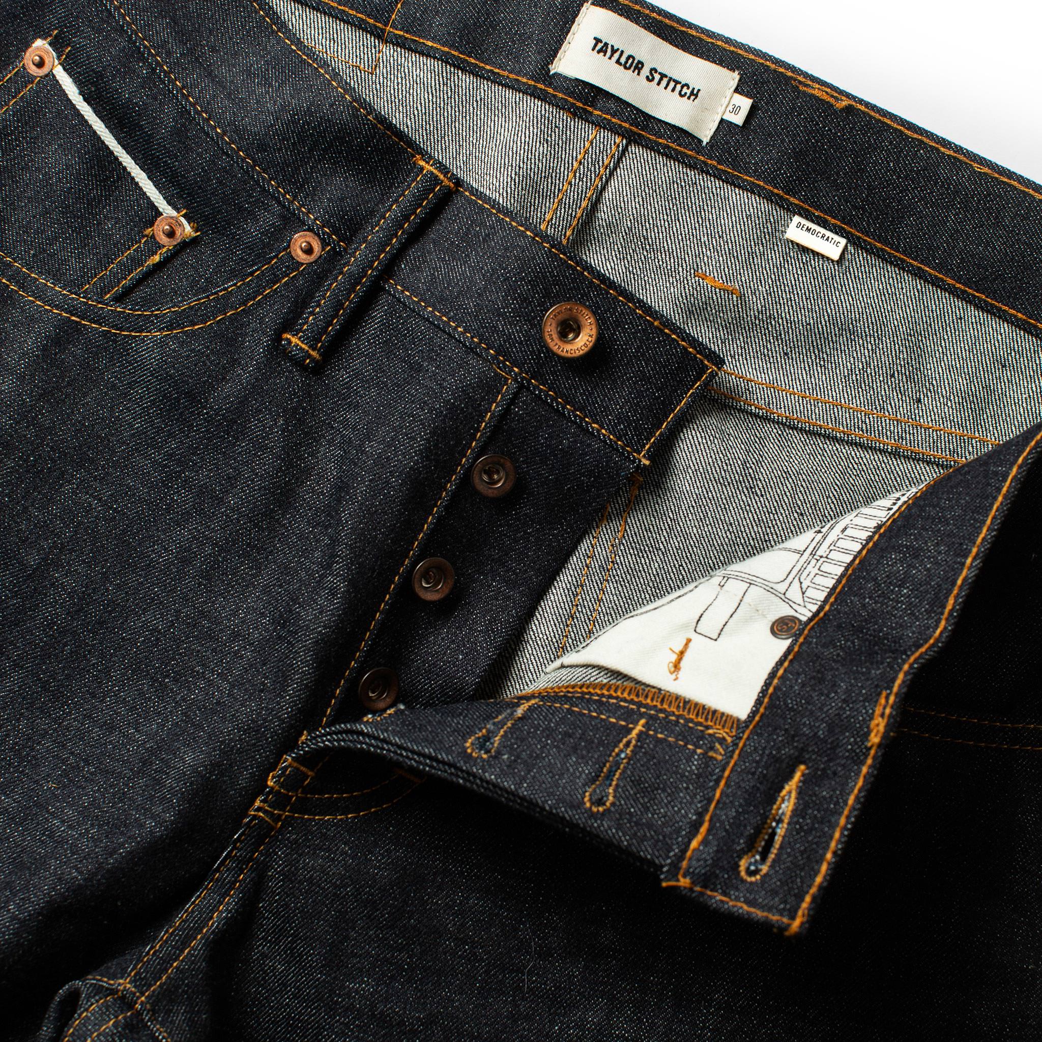 The Democratic Jean in Natural Indigo Selvage - Image 6