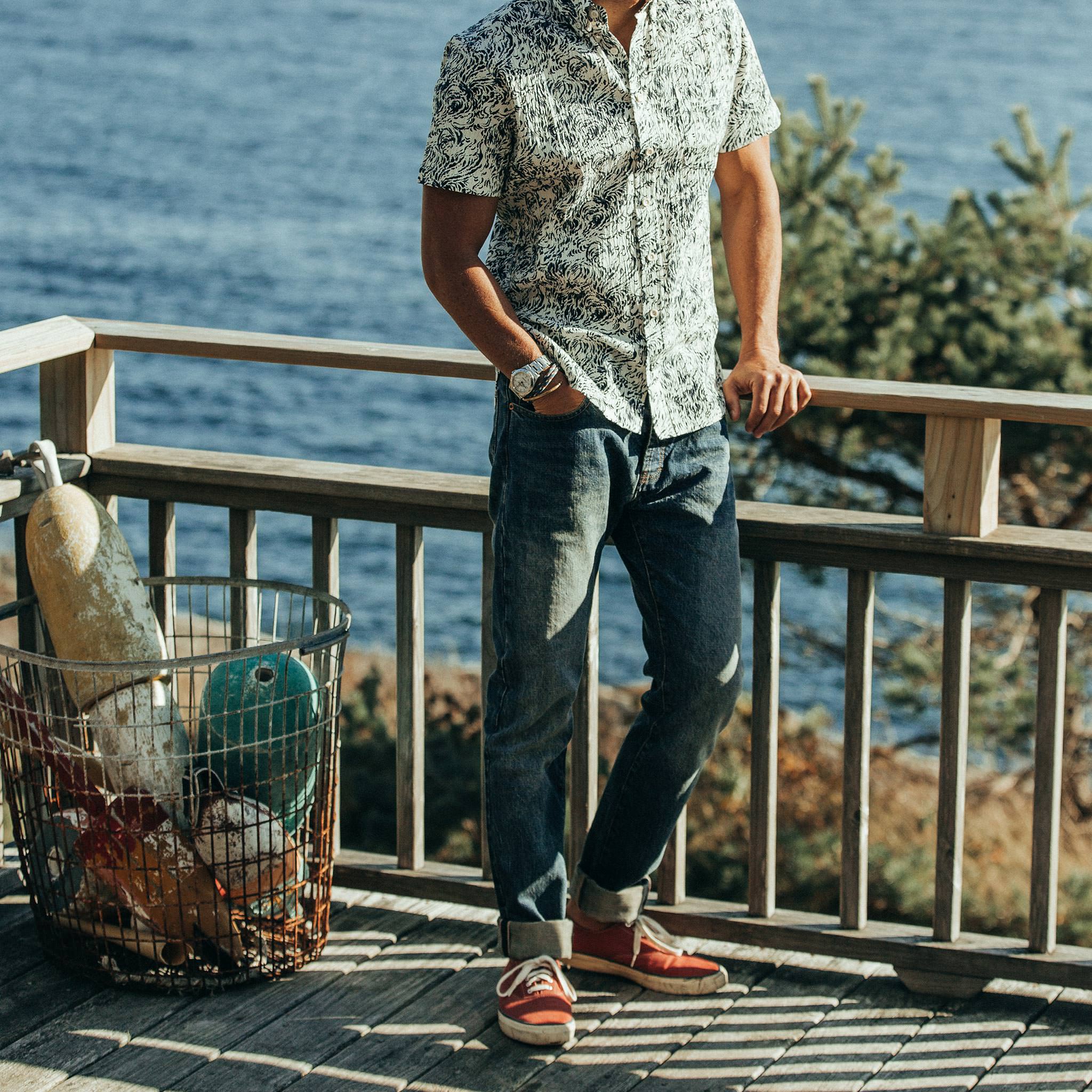 The Democratic Jean in Organic Selvage 12-month Wash - Image 2