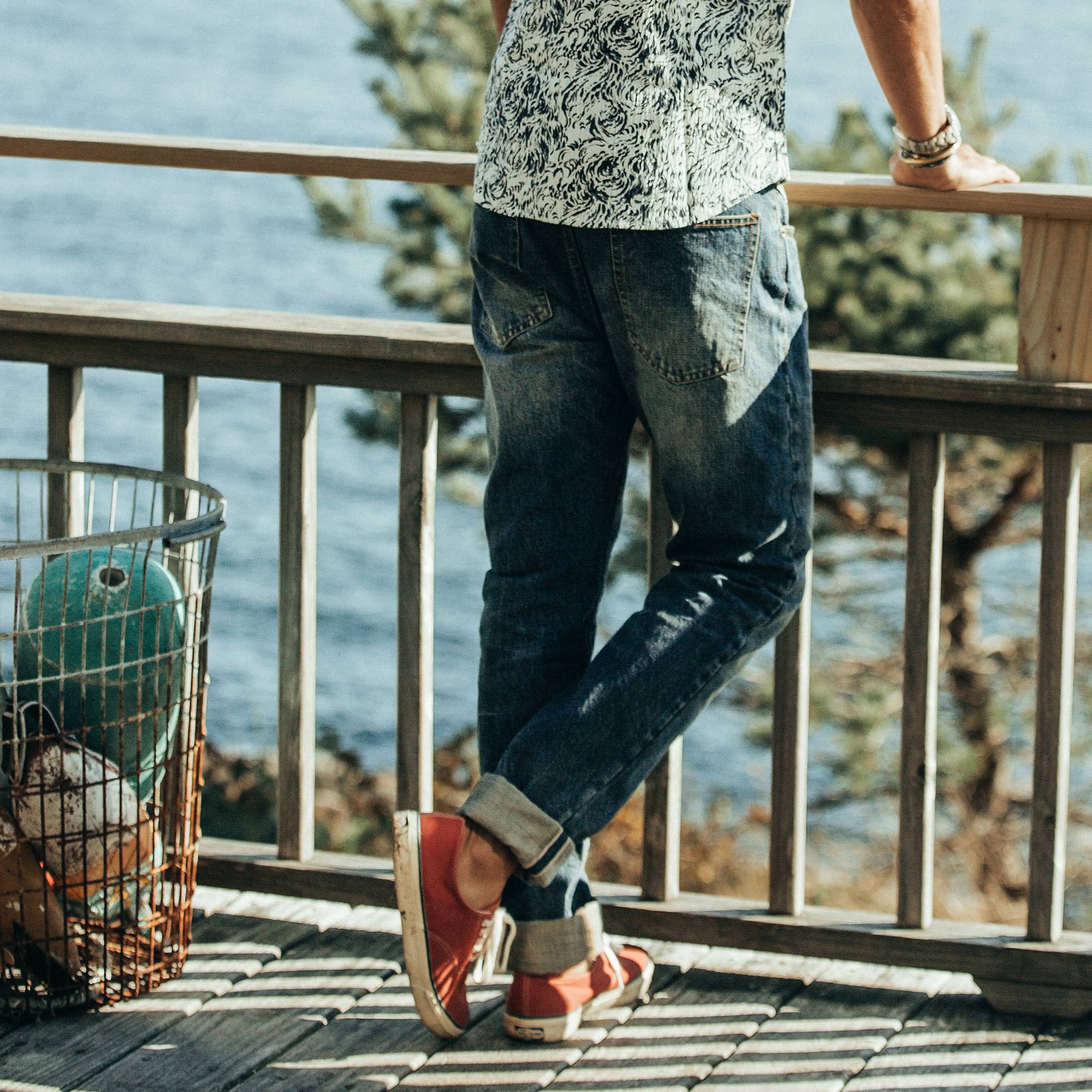 The Democratic Jean in Organic Selvage 12-month Wash - Image 4