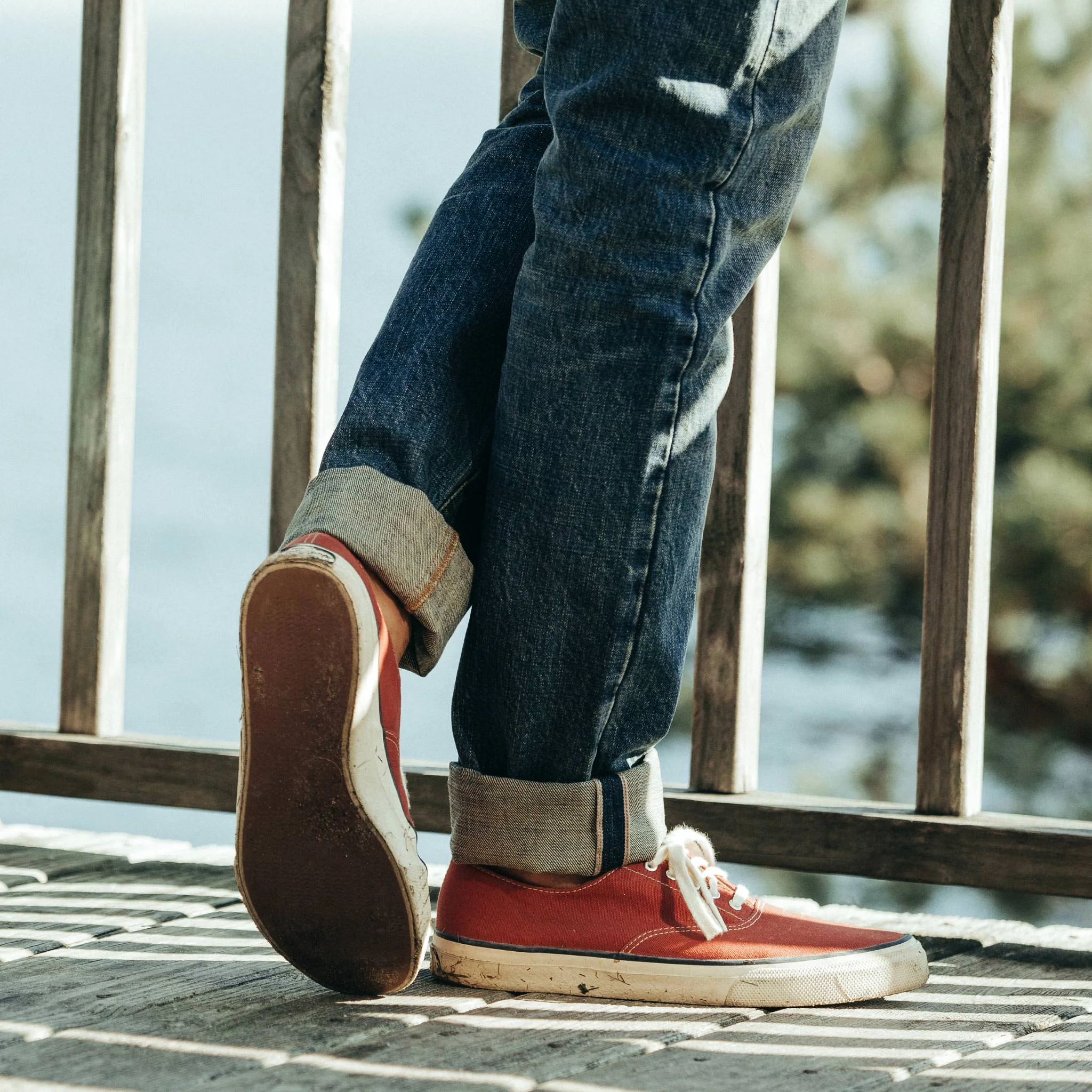 The Democratic Jean in Organic Selvage 12-month Wash - Image 5