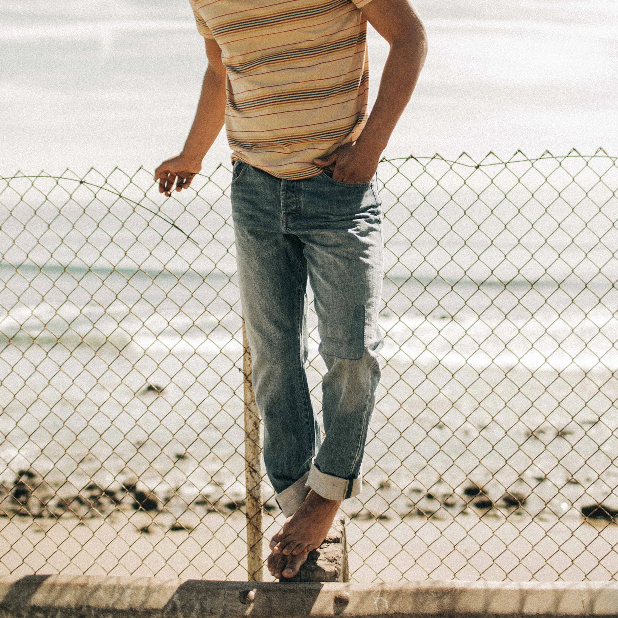 The Democratic Jean in Patch Wash Selvage - Image 2