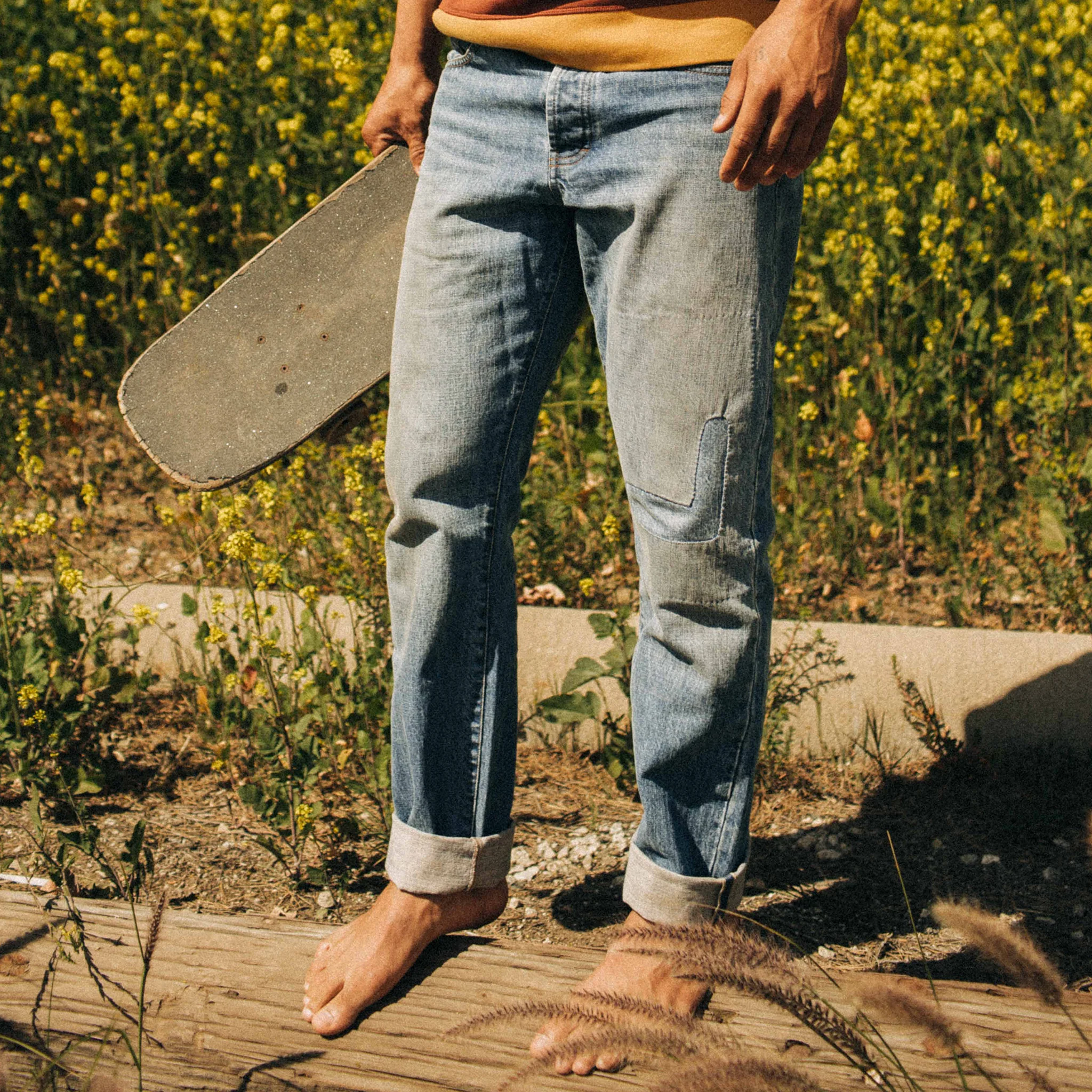 The Democratic Jean in Patch Wash Selvage - Image 3