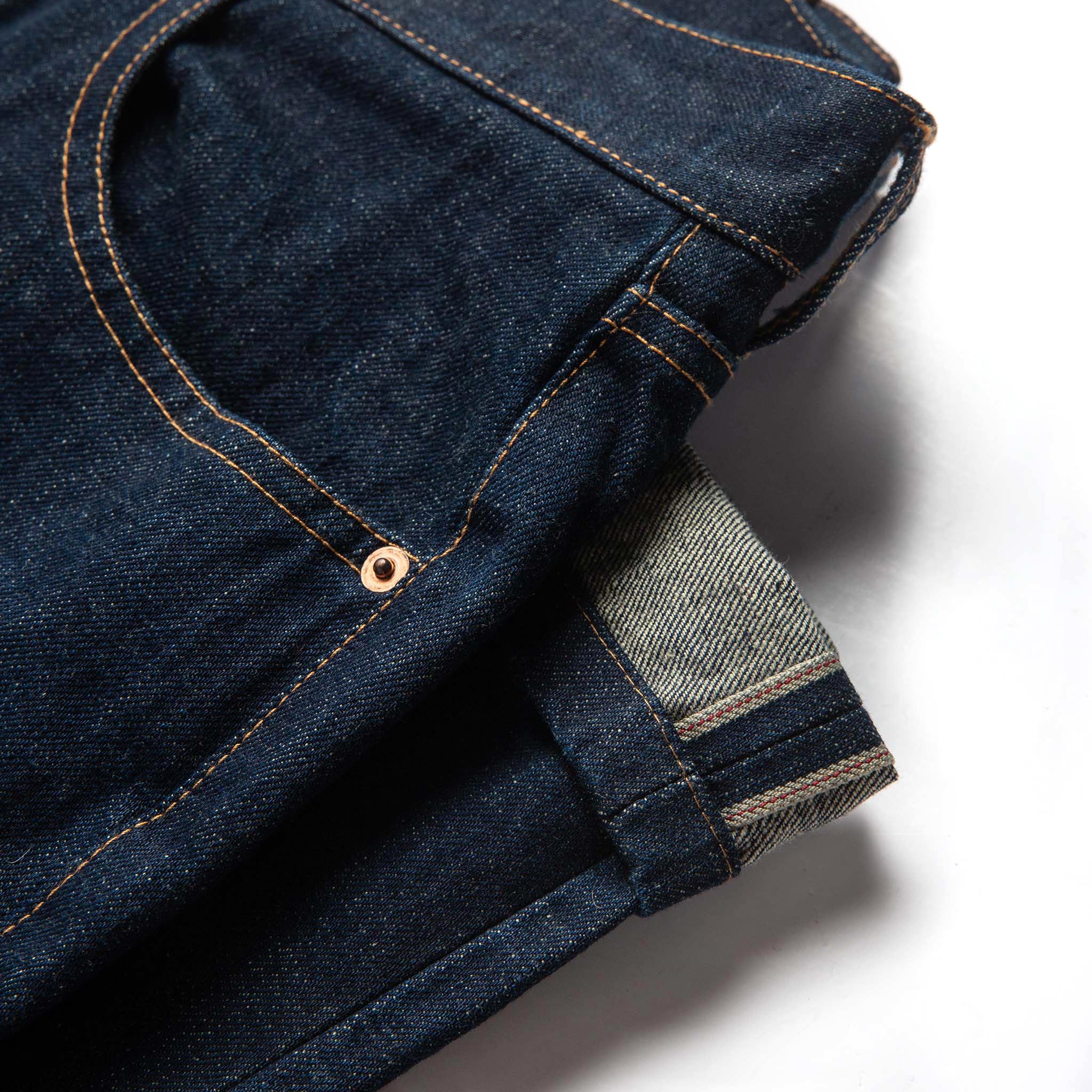 The Democratic Jean in Rinsed Organic Selvage - Image 11