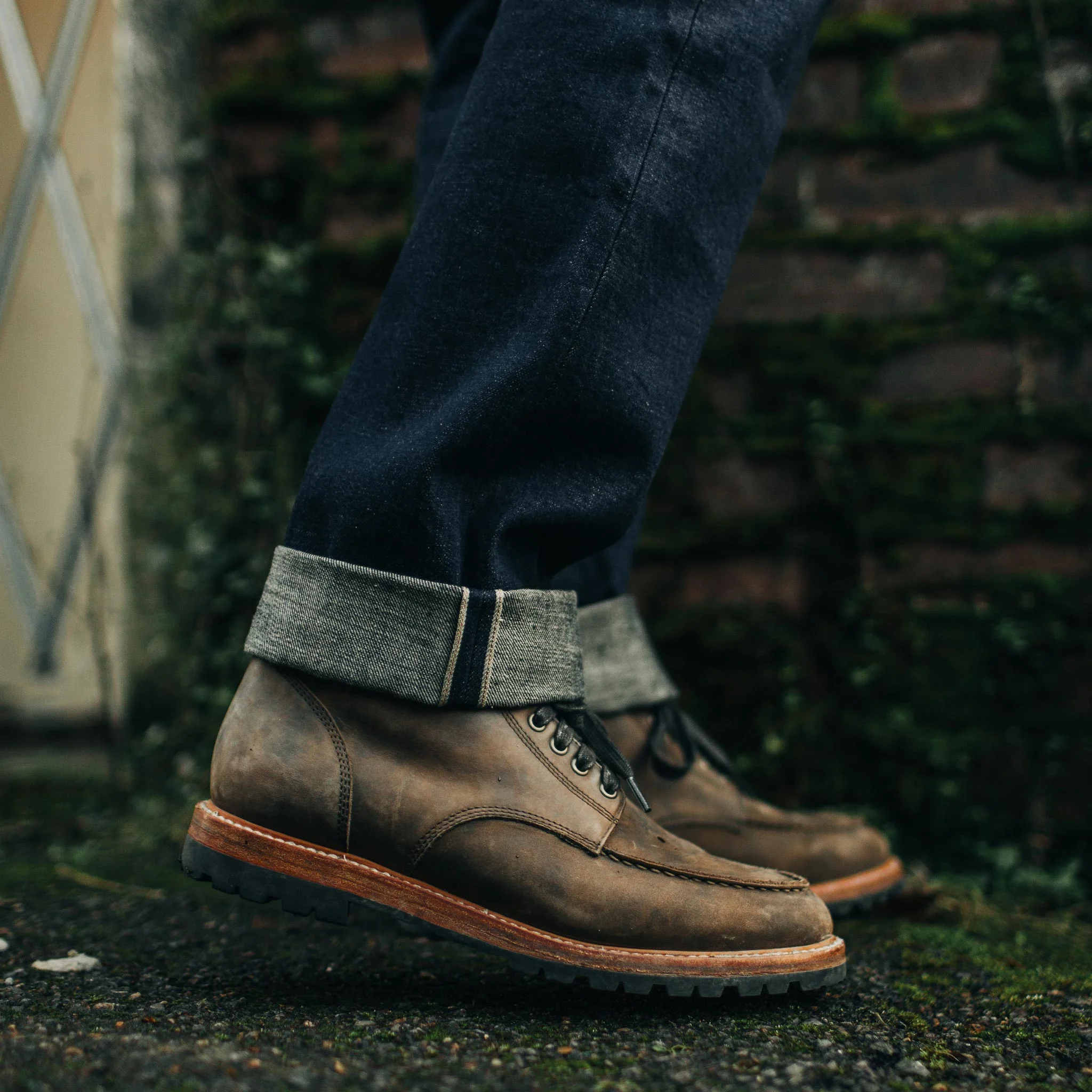 The Democratic Jean in Rinsed Organic Selvage - Image 4