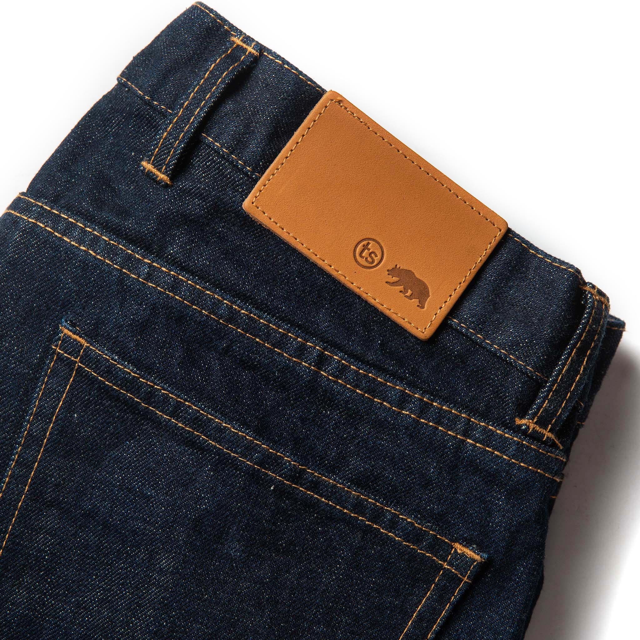 The Democratic Jean in Rinsed Organic Selvage - Image 8