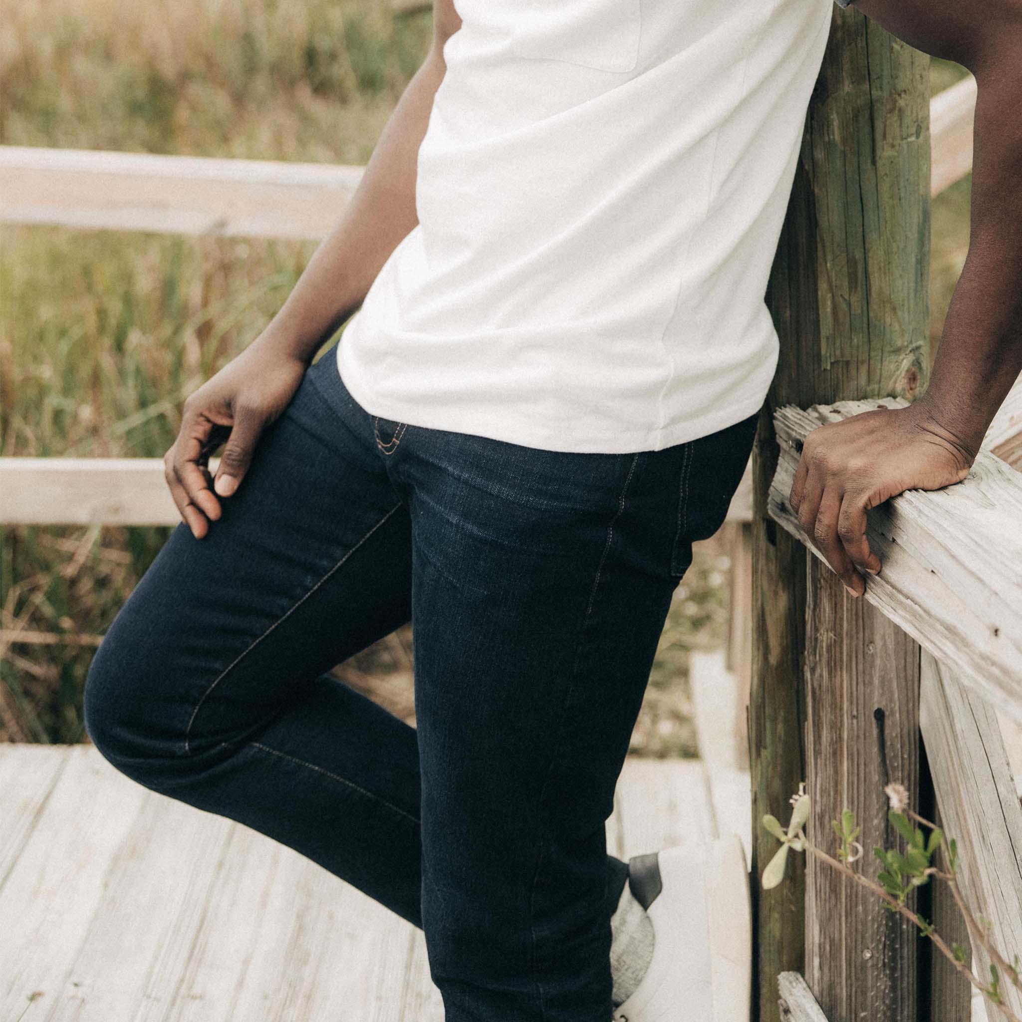 The Democratic Jean in Wallace Wash Organic Selvage - Image 3