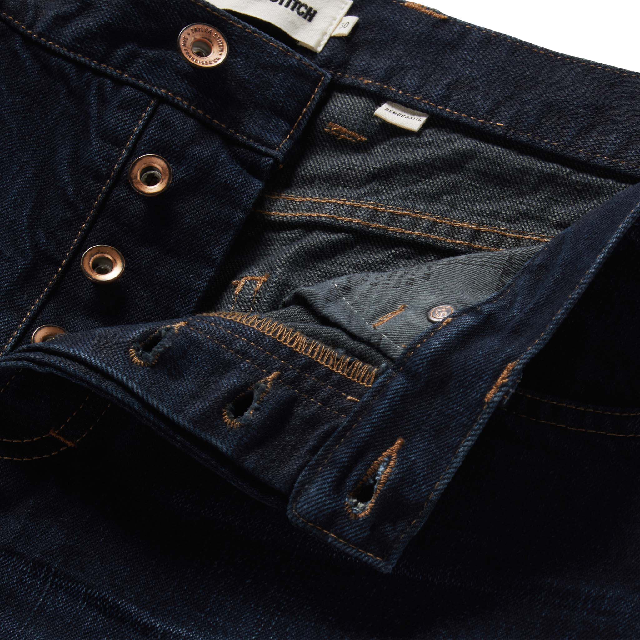 The Democratic Jean in Wallace Wash Organic Selvage - Image 5