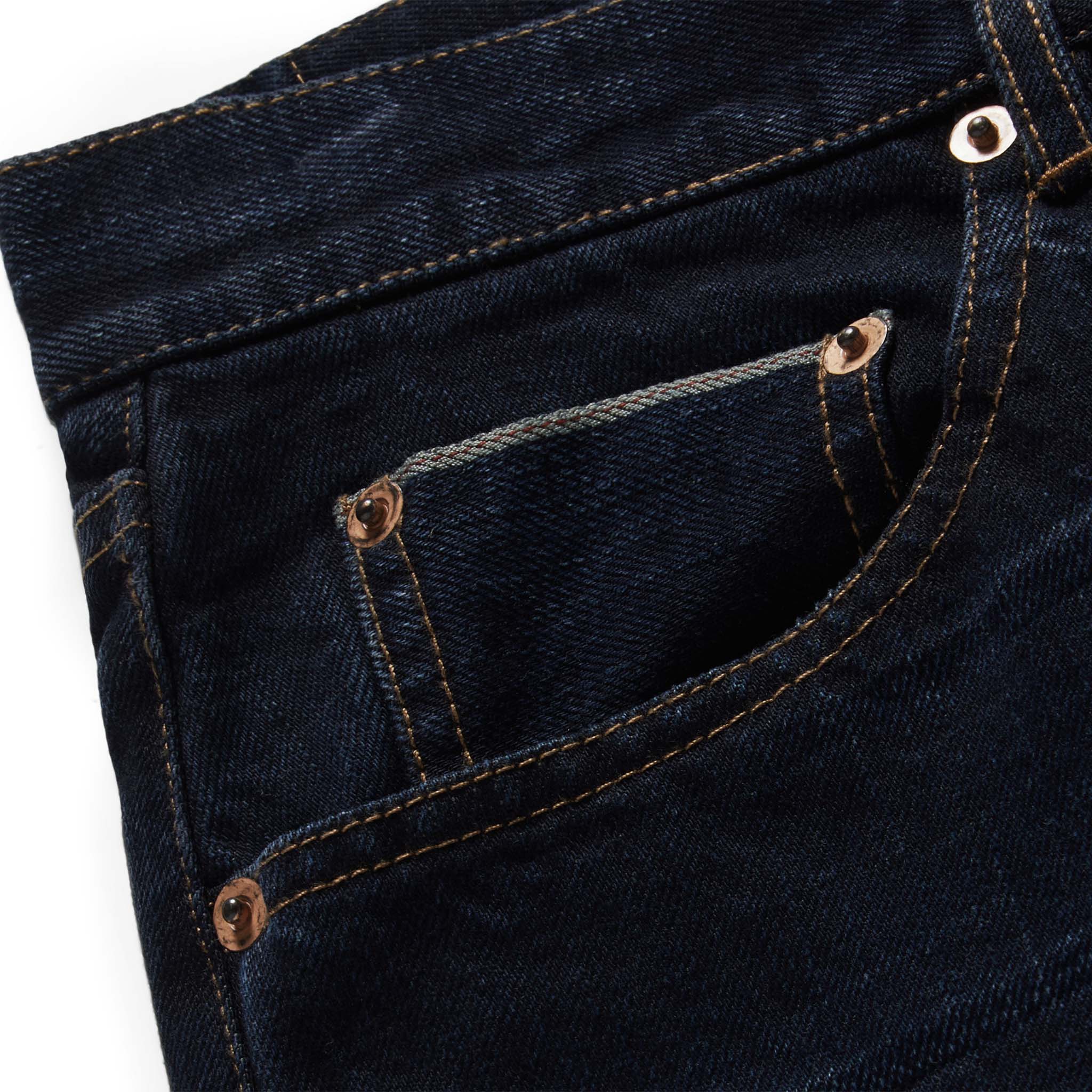 The Democratic Jean in Wallace Wash Organic Selvage - Image 6