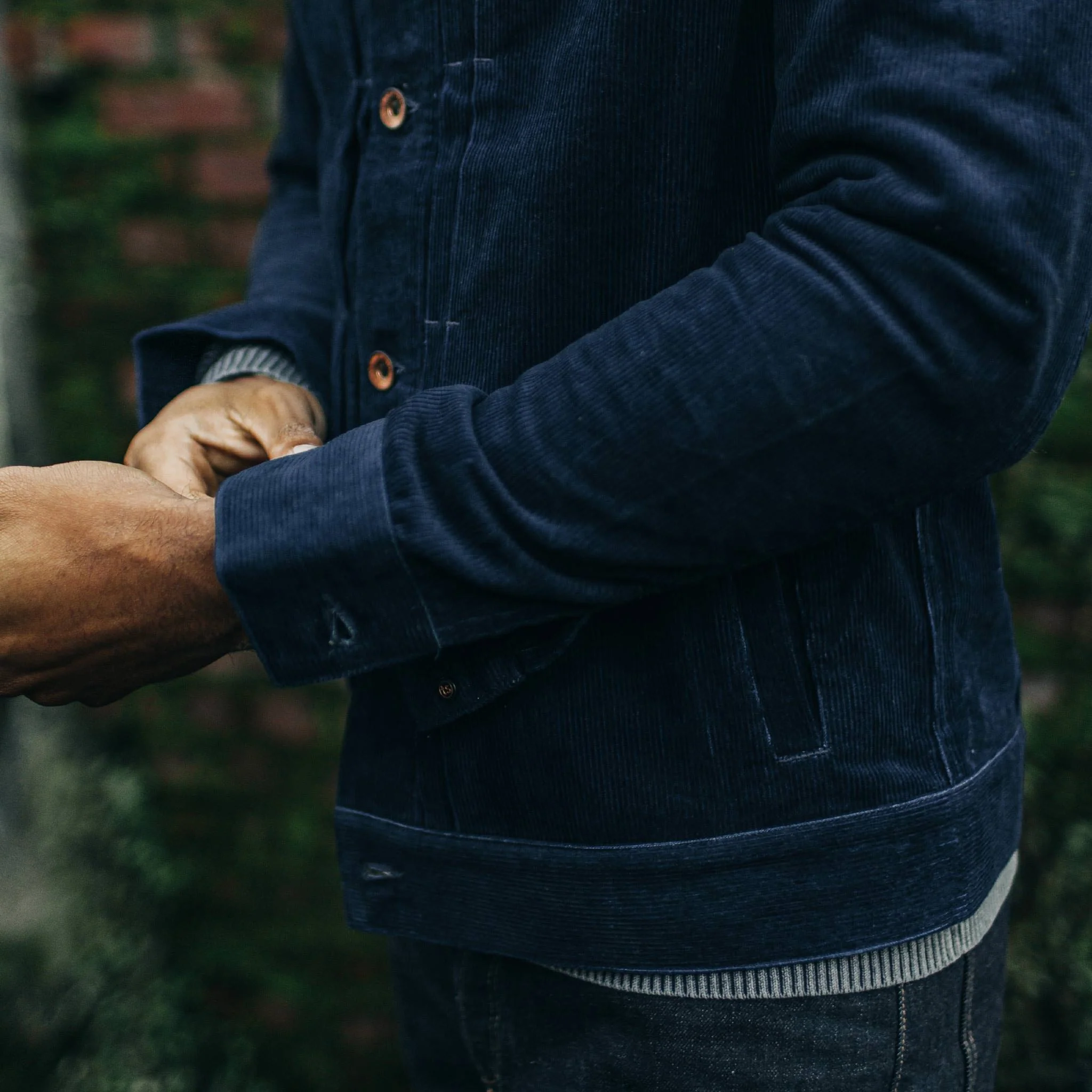 The Dispatch Jacket in Indigo Cord - Image 5