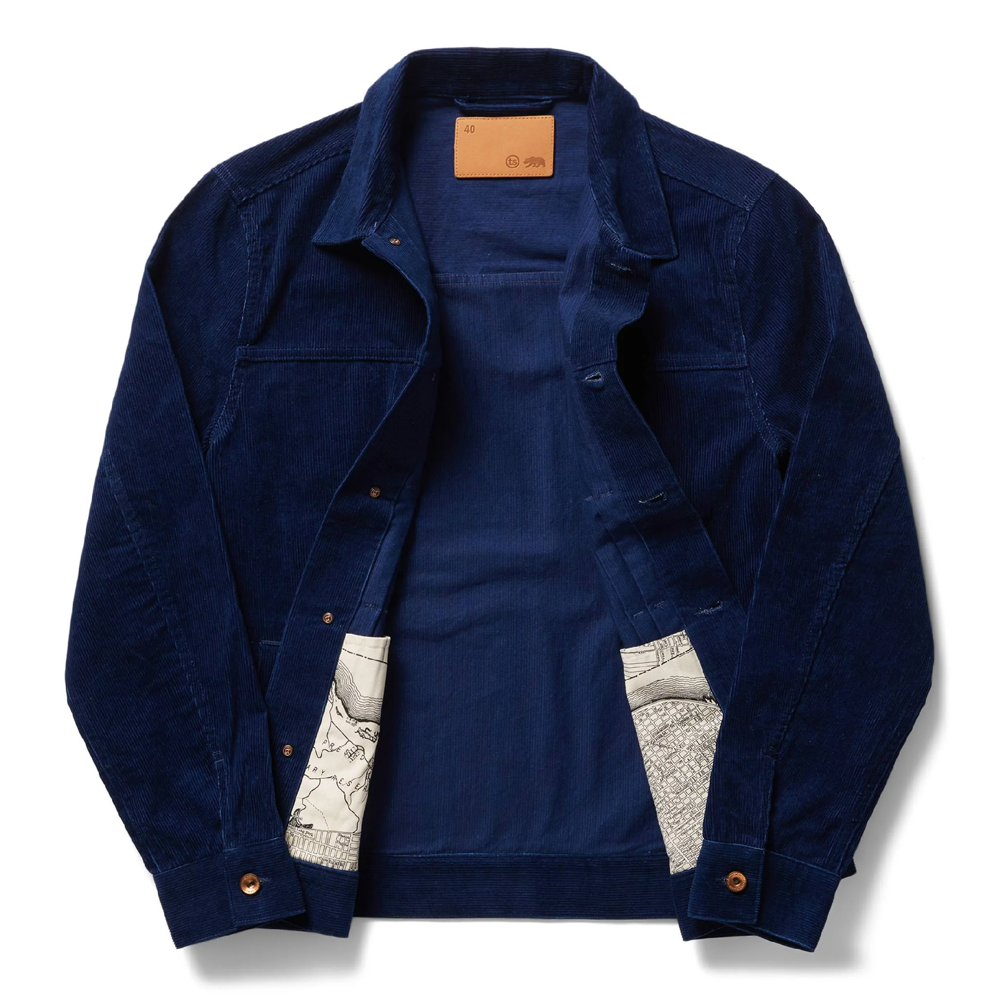 The Dispatch Jacket in Indigo Cord - Image 9