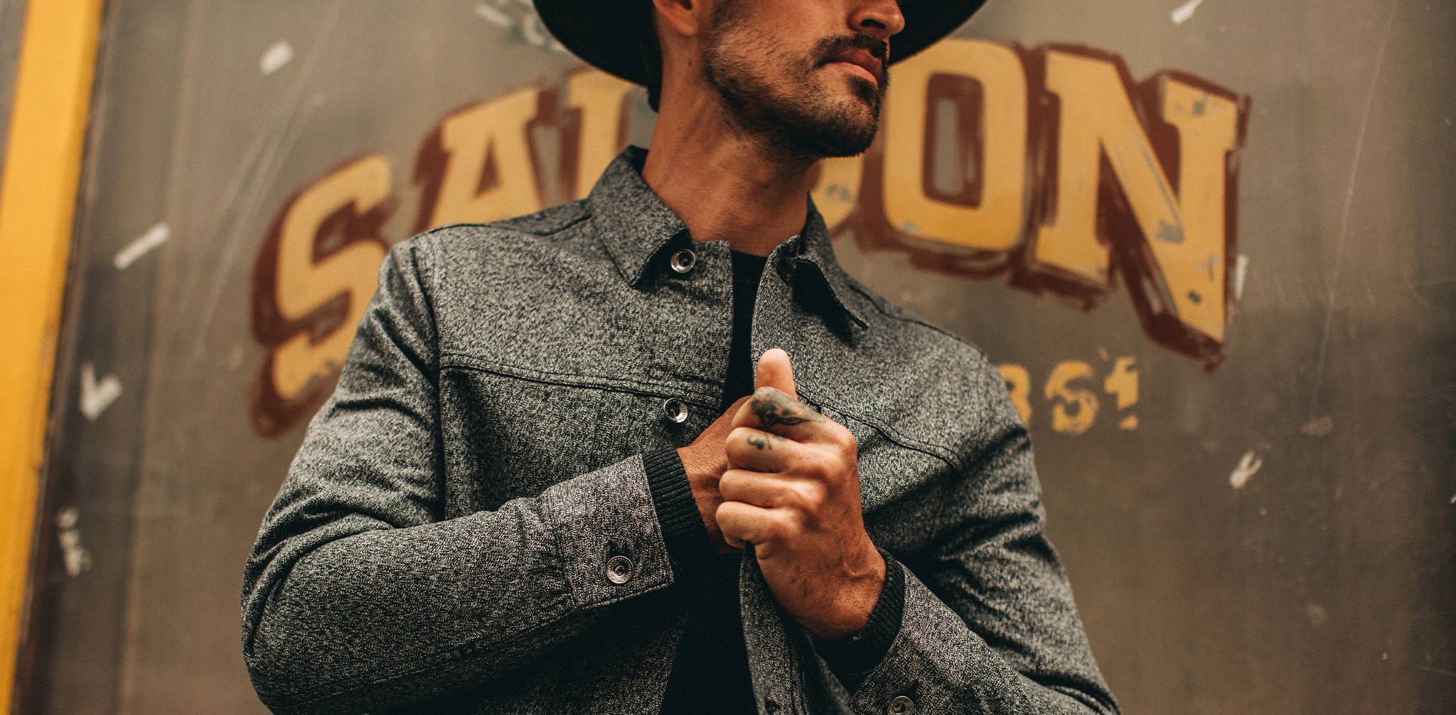 The Dispatch Jacket in Navy Jaspe - Image 13
