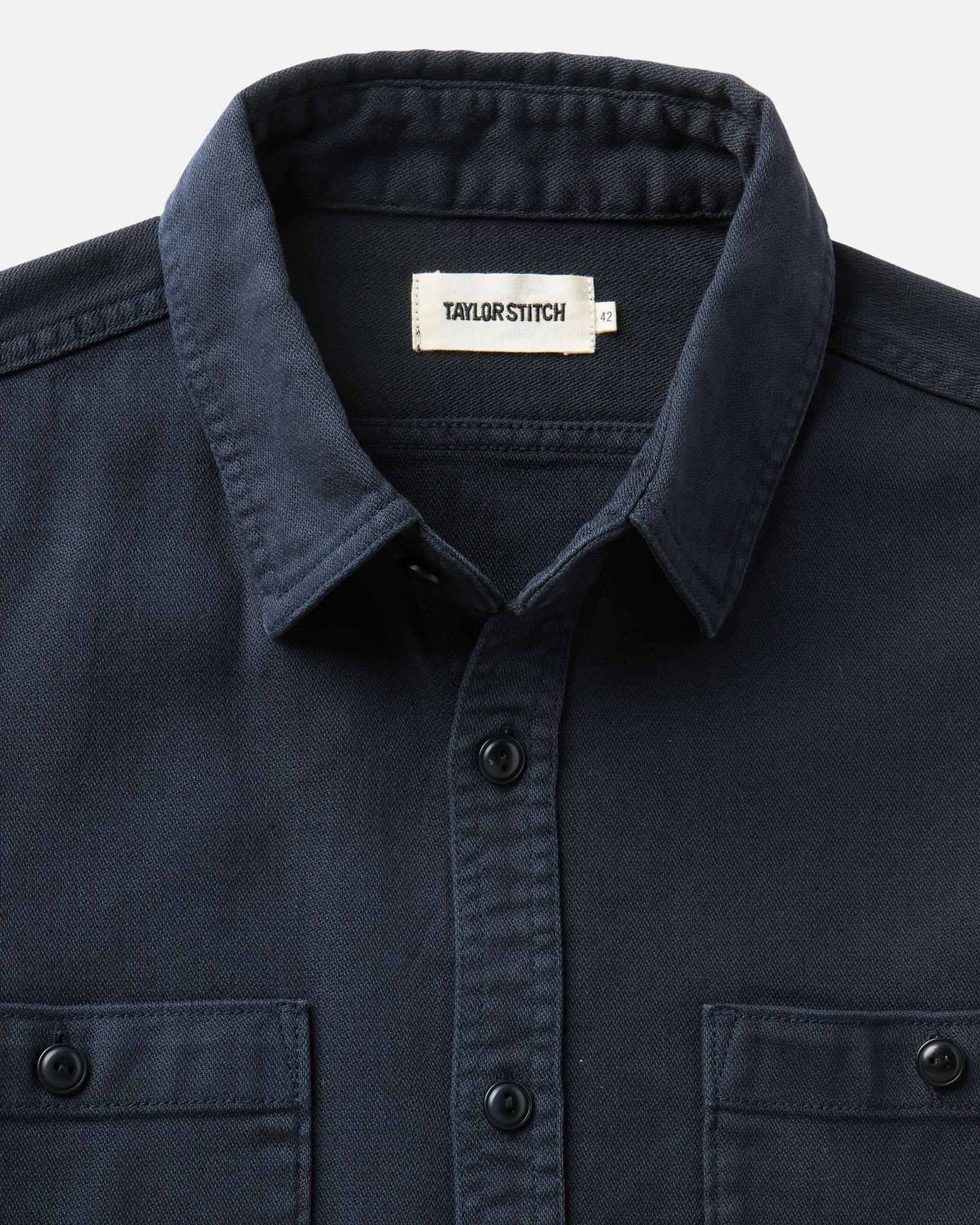 The Dispatch Shirt in Navy Broken Twill - Image 4