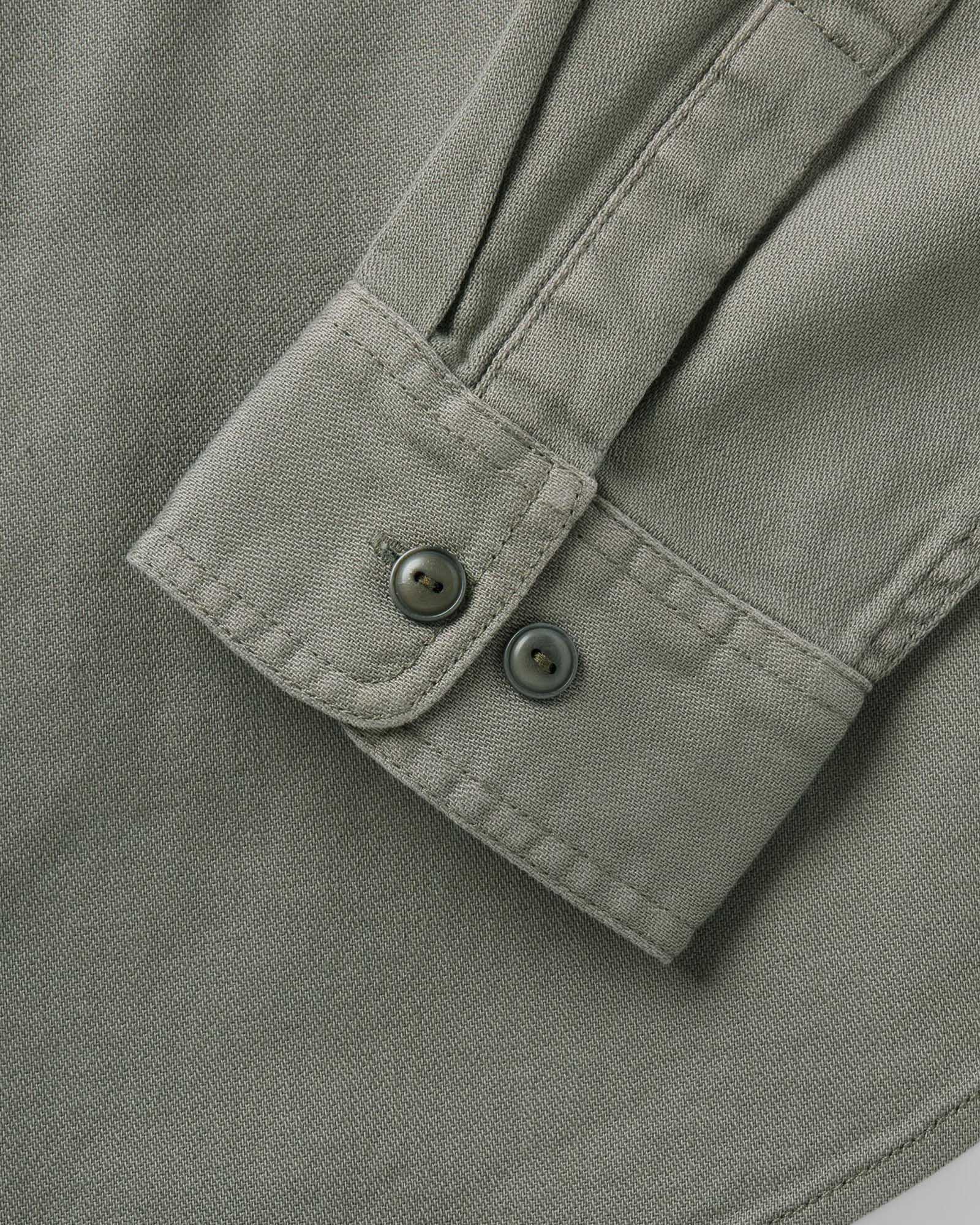 The Dispatch Shirt in Smoked Olive Broken Twill - Image 5