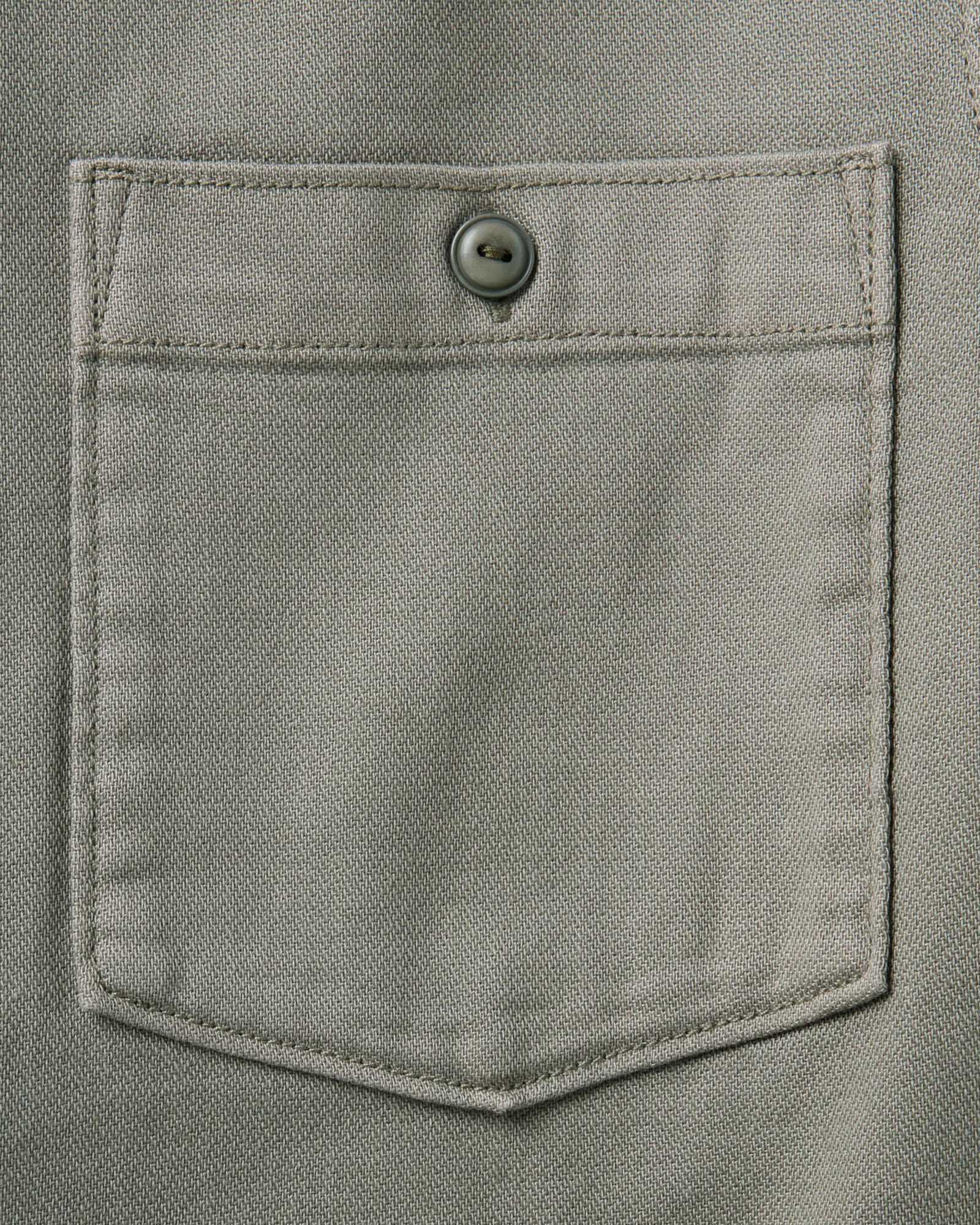 The Dispatch Shirt in Smoked Olive Broken Twill - Image 6