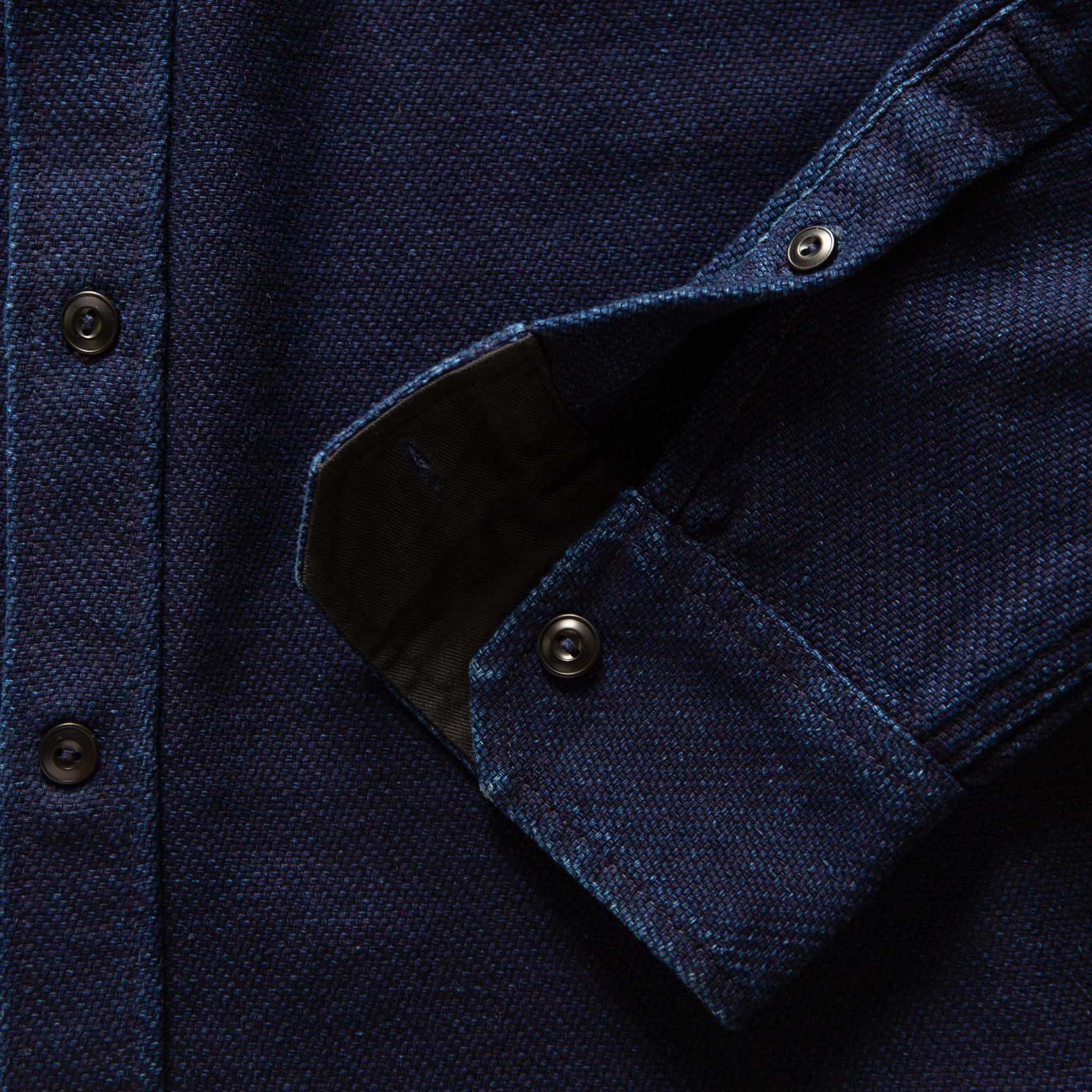 The Division Shirt in Indigo Twill - Image 5