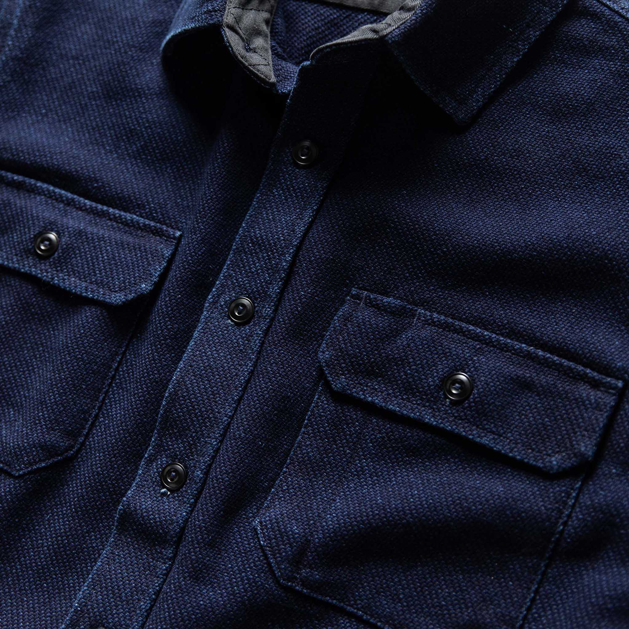 The Division Shirt in Indigo Twill - Image 8