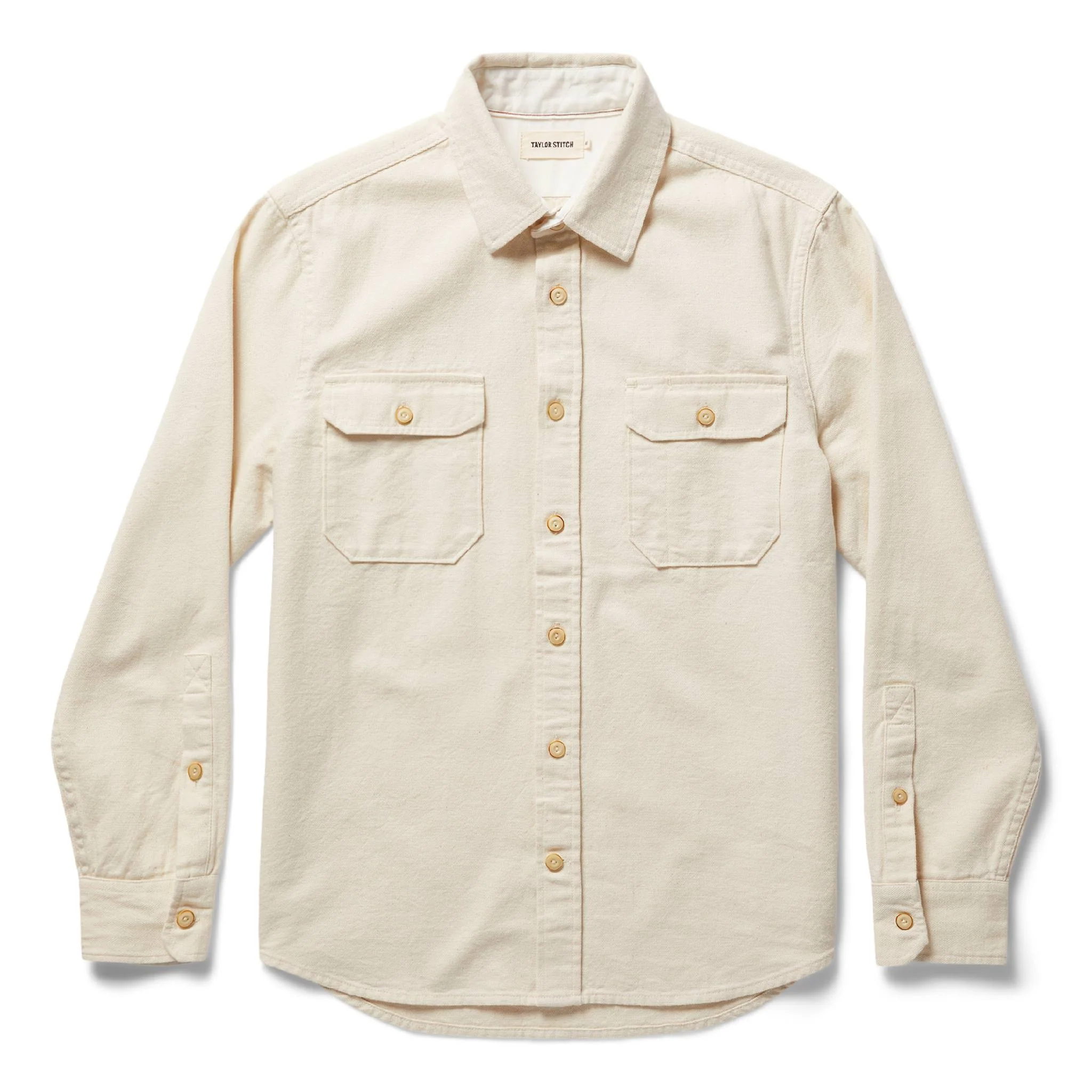The Division Shirt in Natural Selvage - Image 9