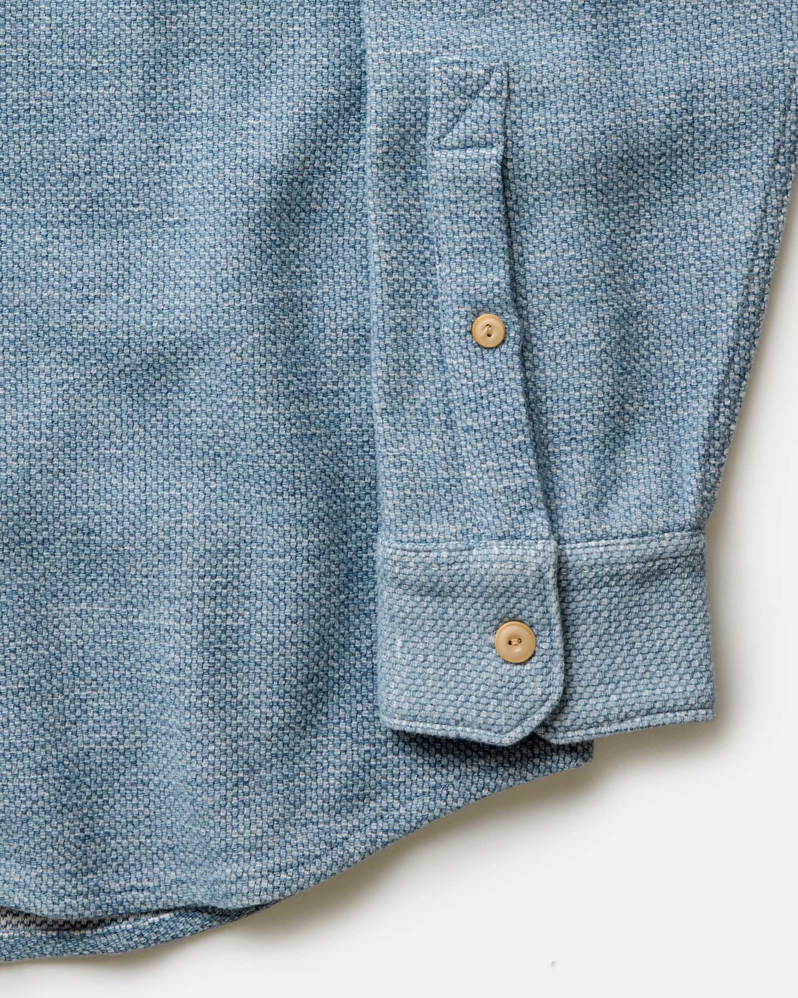 The Division Shirt in Washed Indigo - Image 6
