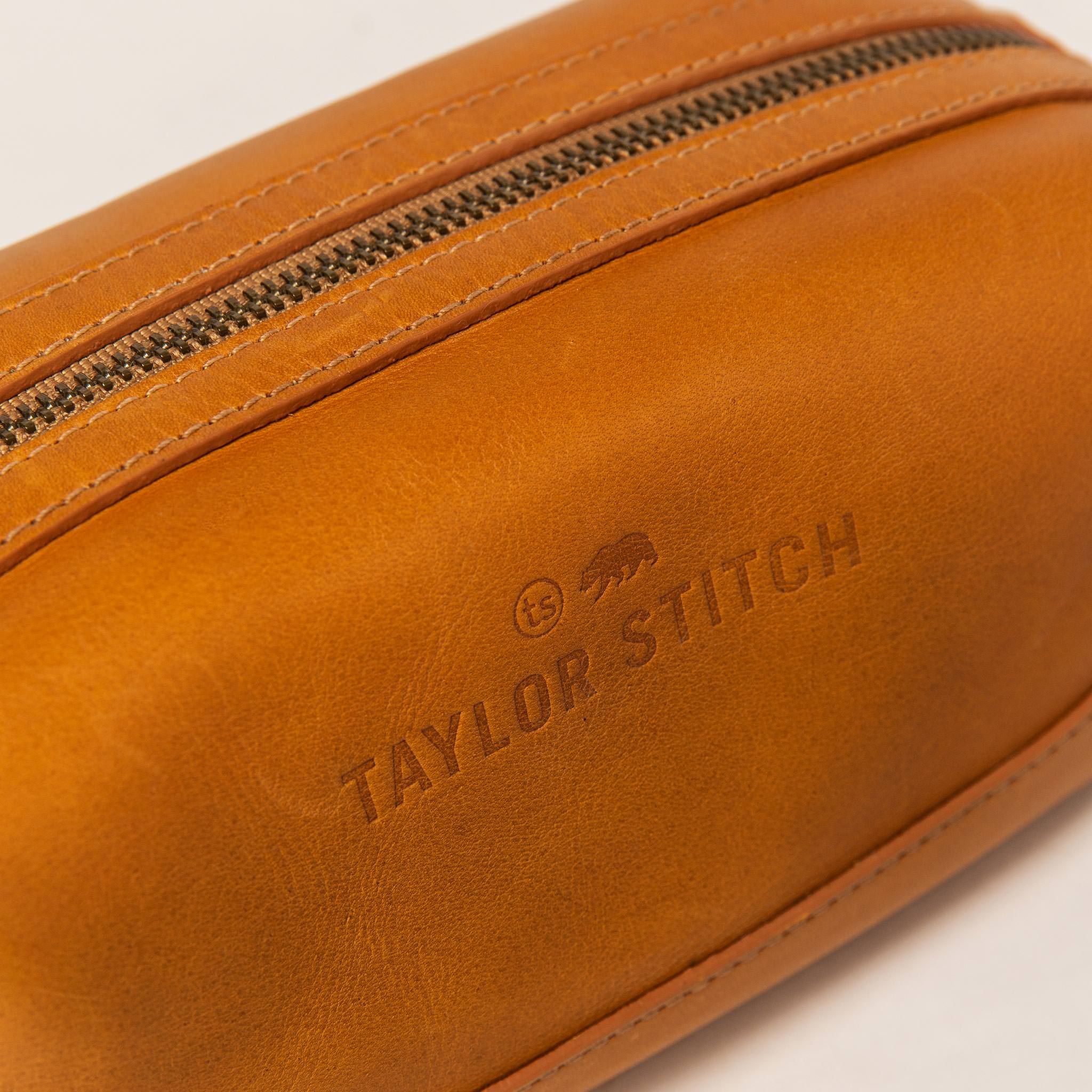 The Dopp Kit in Saddle Tan - Image 4