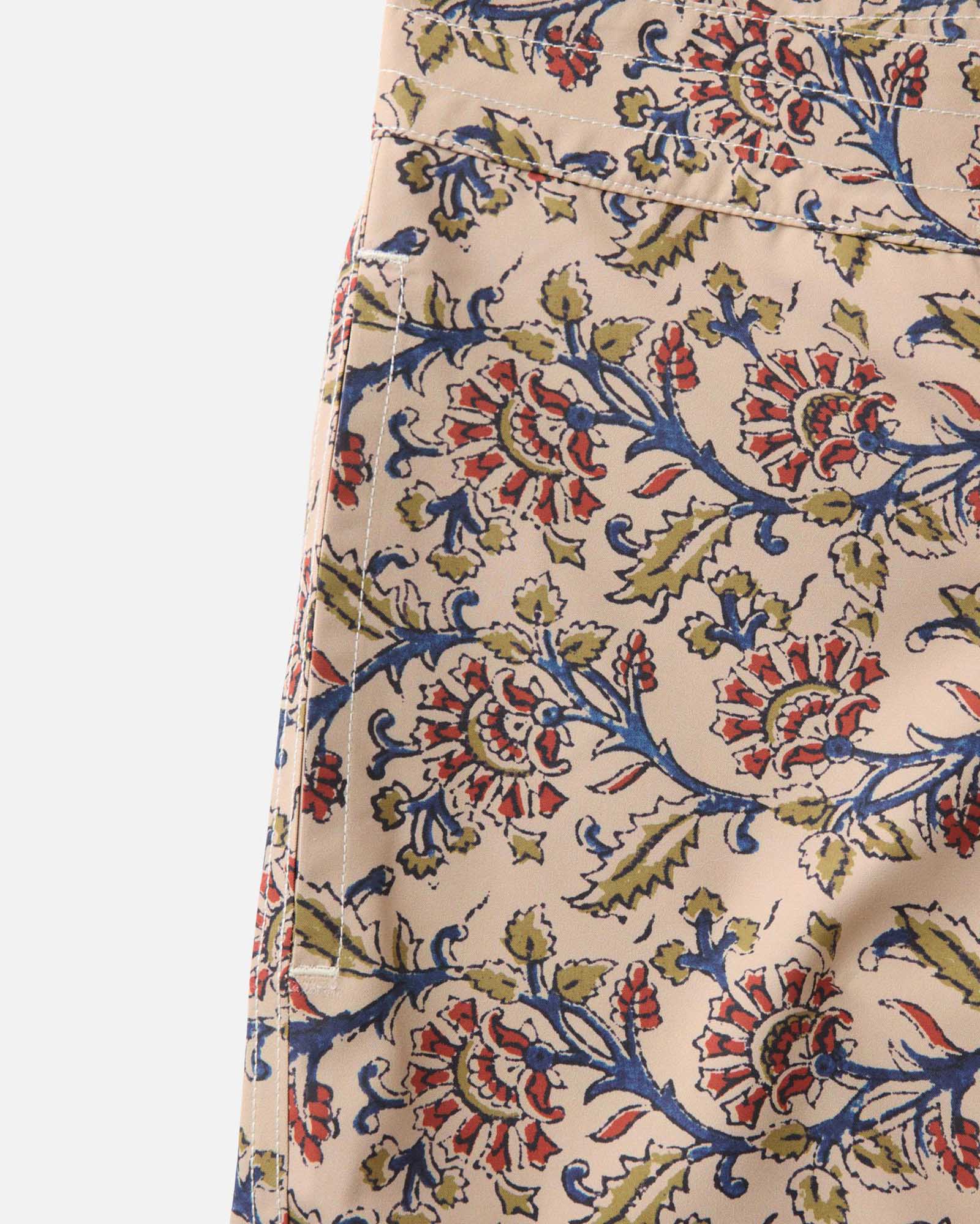 The Drift Board Short in Ivory Floral - Image 6