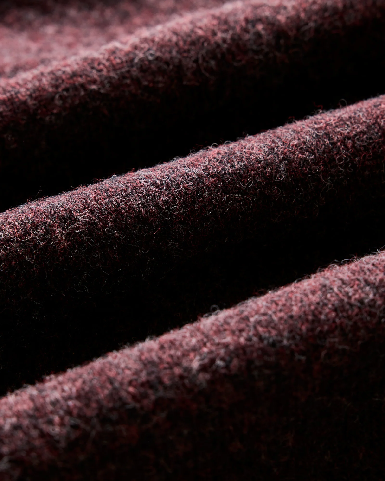 The Eastmoor Cardigan in Heather Port Wool - Image 6