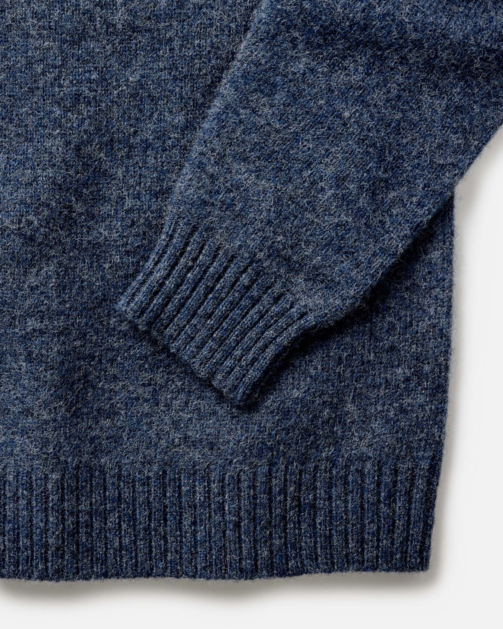 The Eastmoor Sweater in Heather Night Wool - Image 5