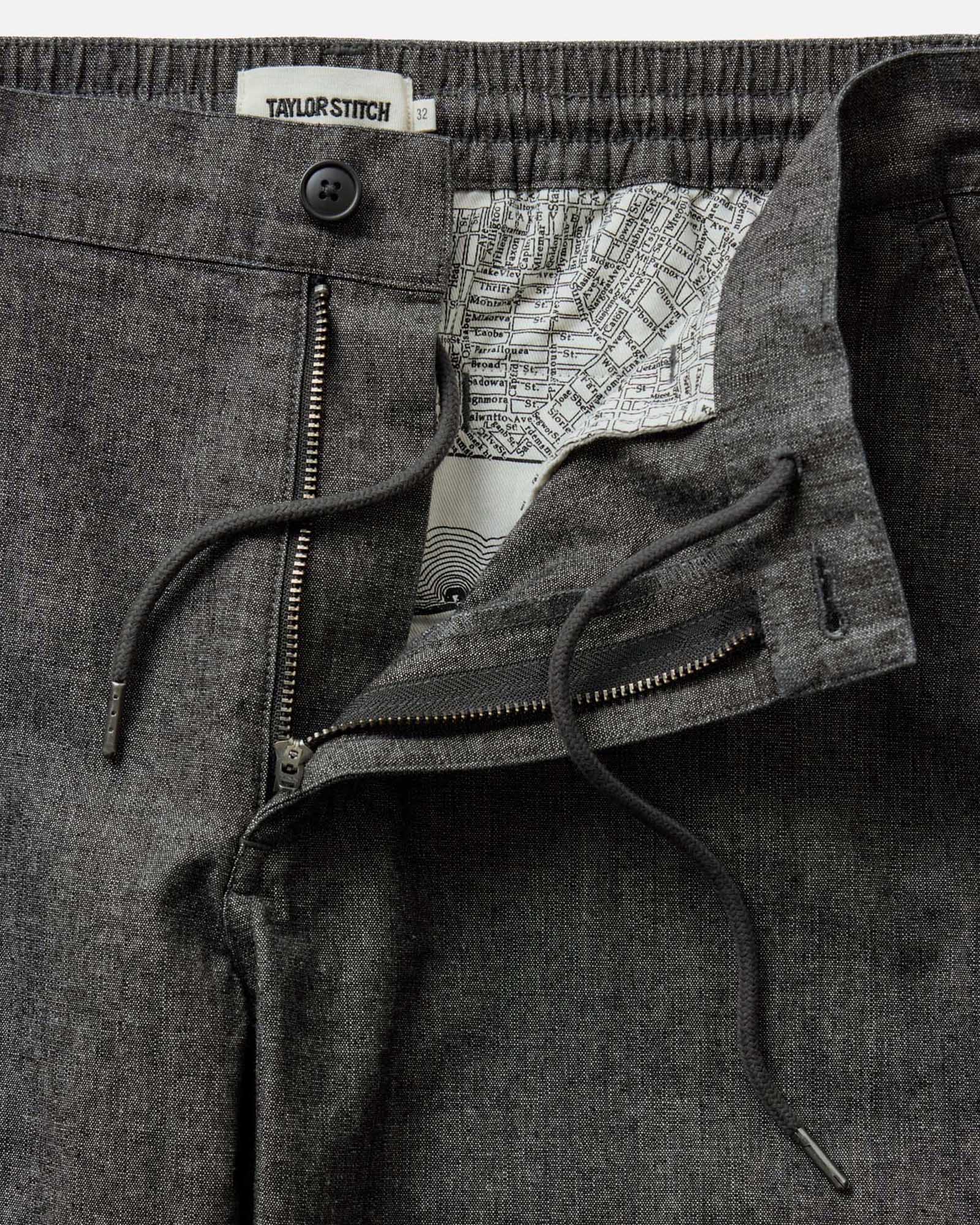 The Easy Pant in Black Indigo Chambray - Image 5
