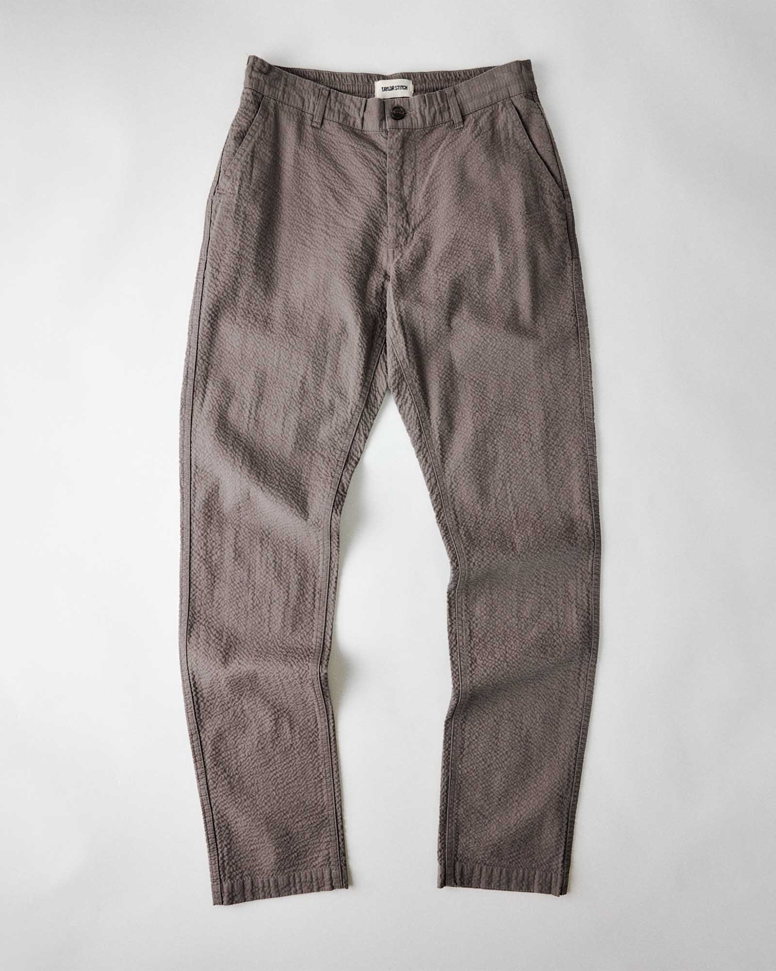The Easy Pant in Canteen Seersucker - Image 8