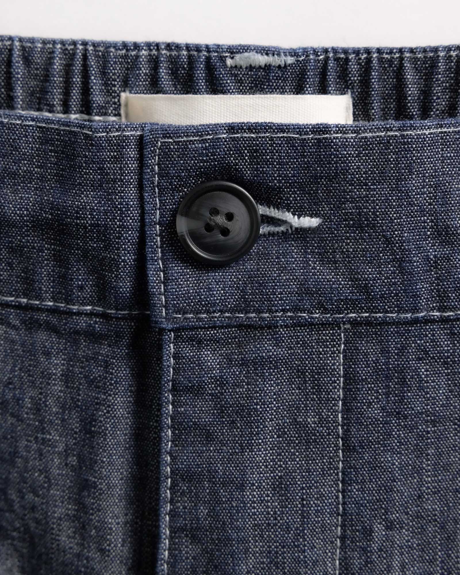 The Easy Pant in Washed Indigo Chambray - Image 6