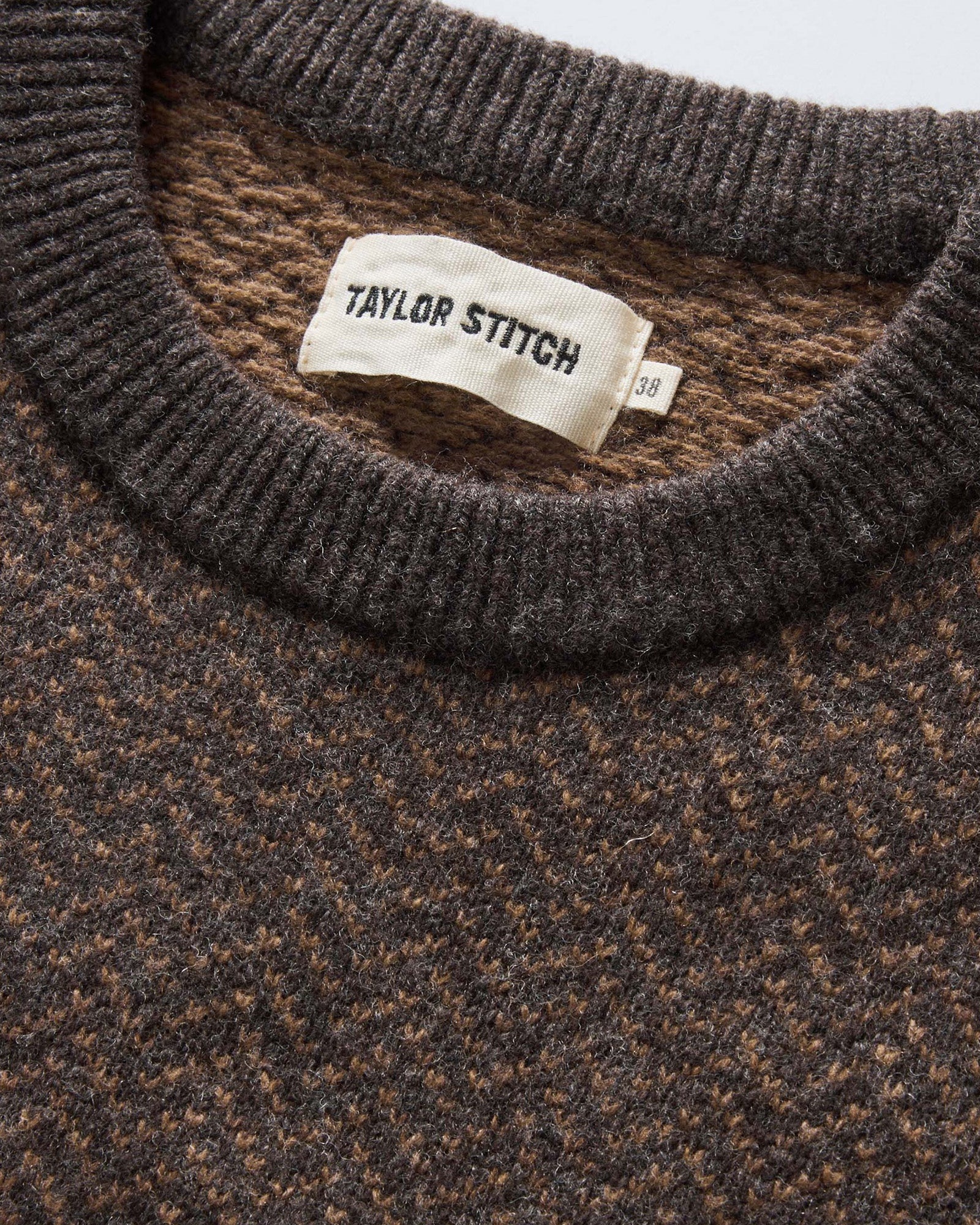 The Eddy Crew in Coffee Herringbone - Image 5