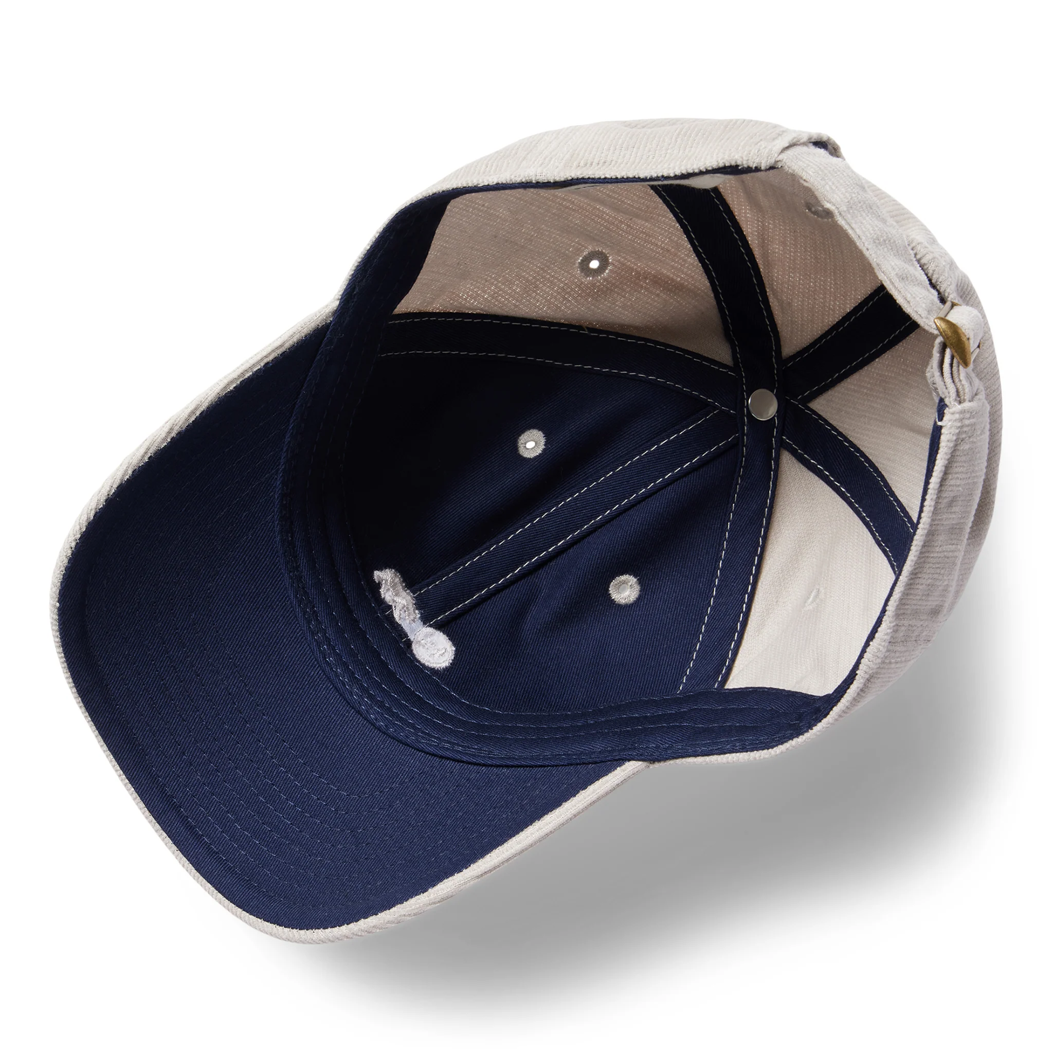 The Everyday Cap in Oyster Pincord - Image 4