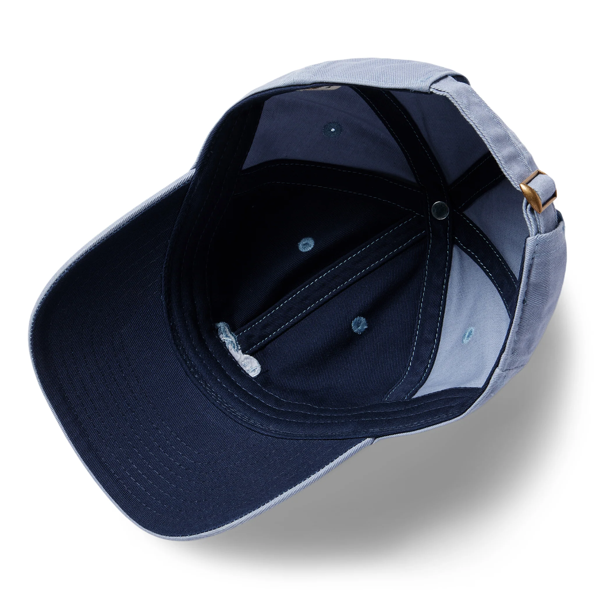 The Everyday Cap in Washed Blue Twill - Image 6