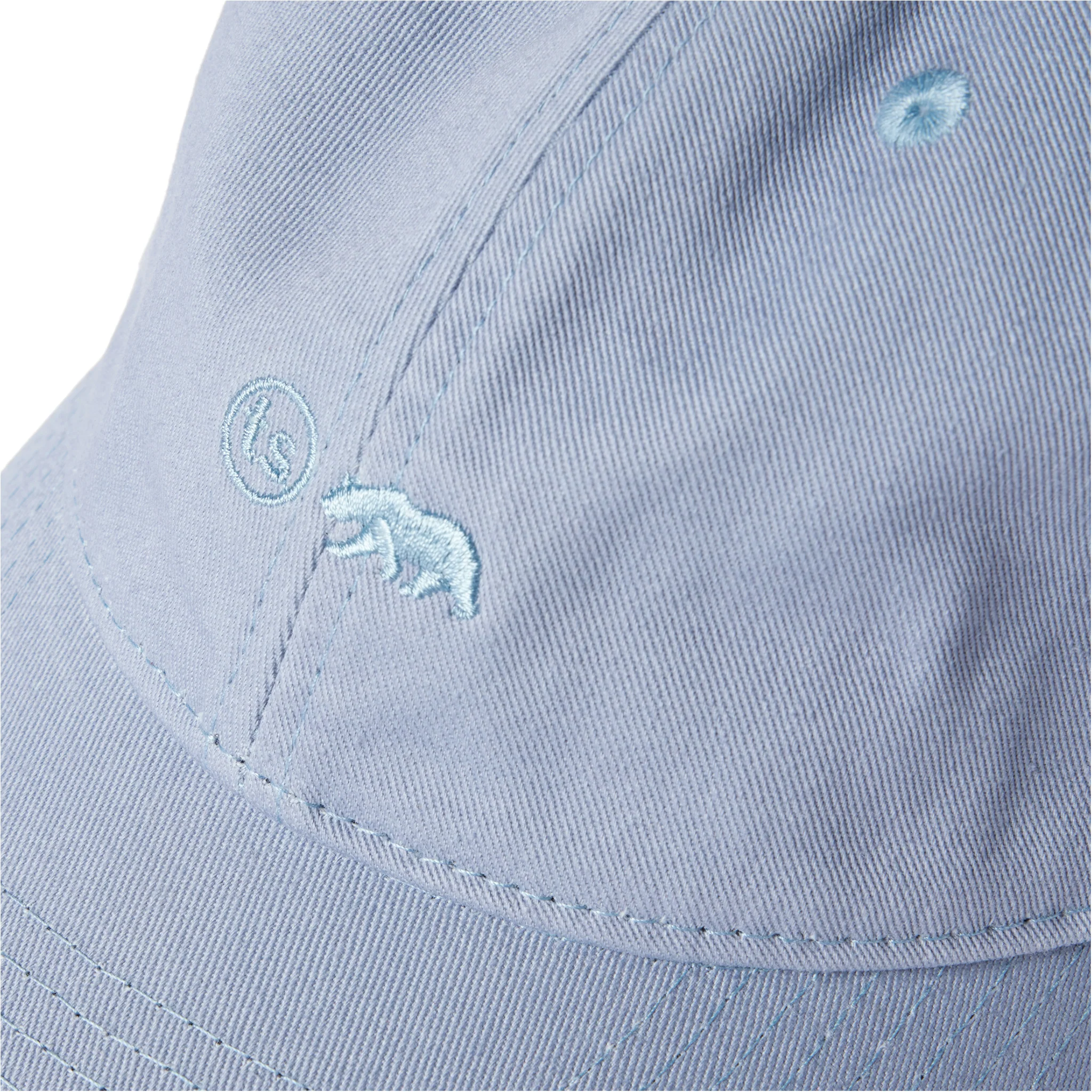 The Everyday Cap in Washed Blue Twill - Image 7