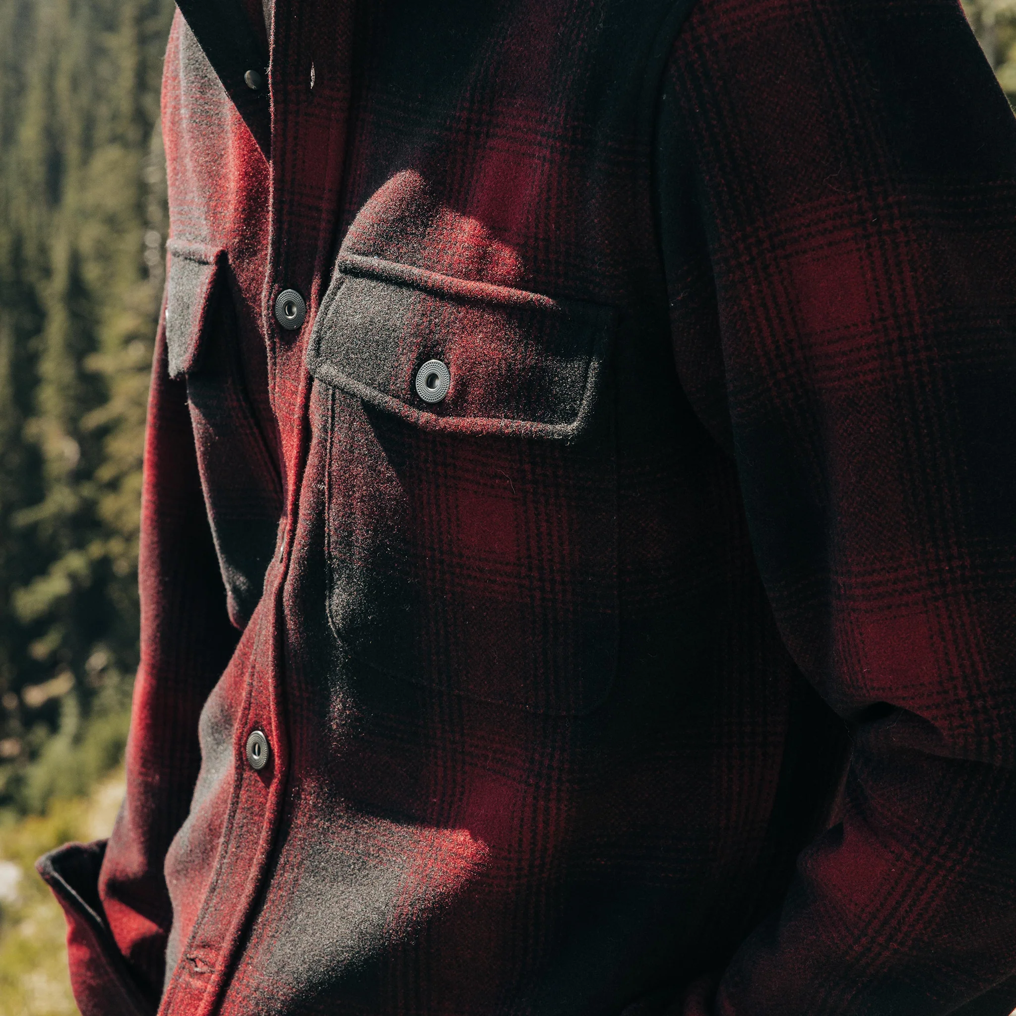 The Explorer Shirt in Cardinal Plaid - Image 3