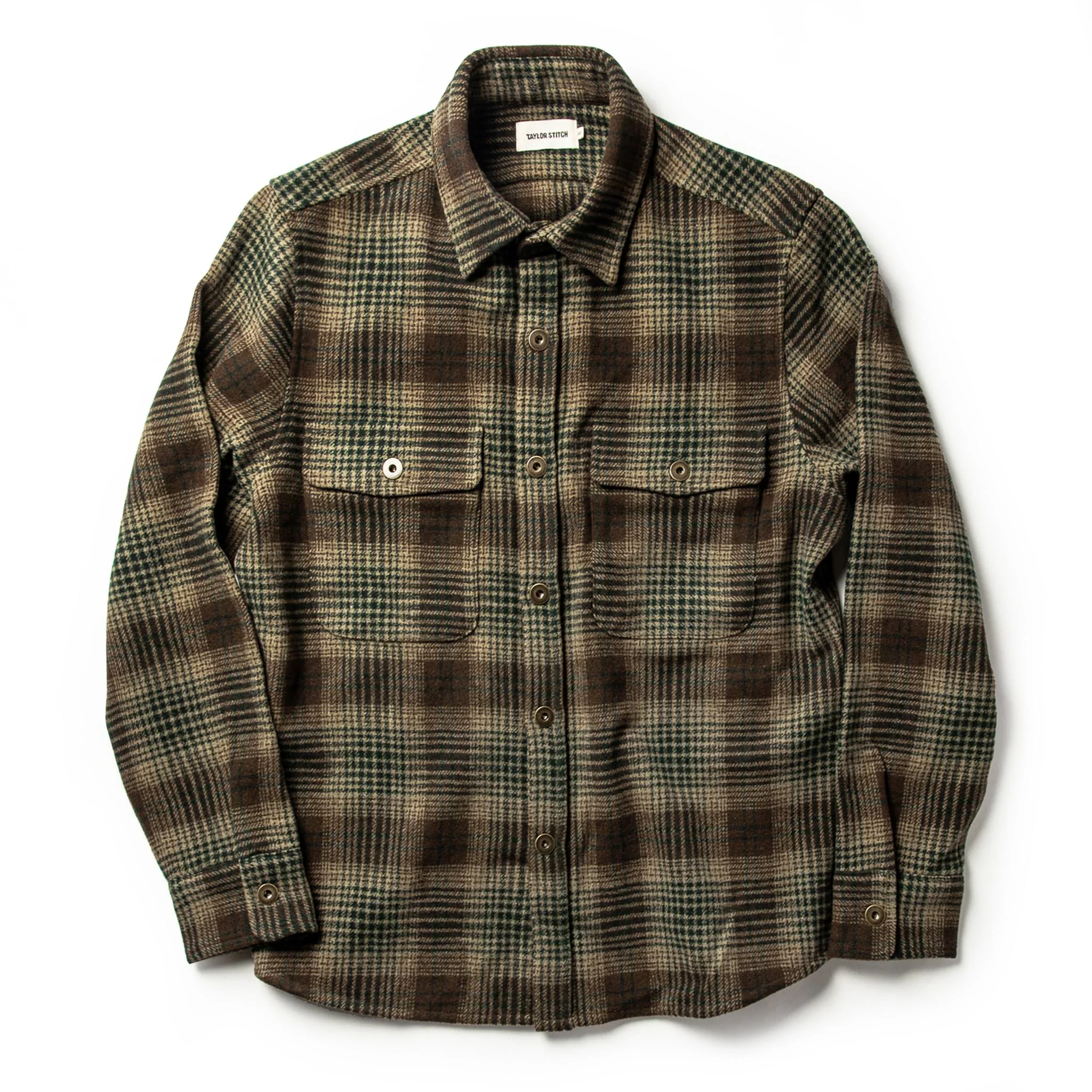 The Explorer Shirt in Tan Plaid - Image 10