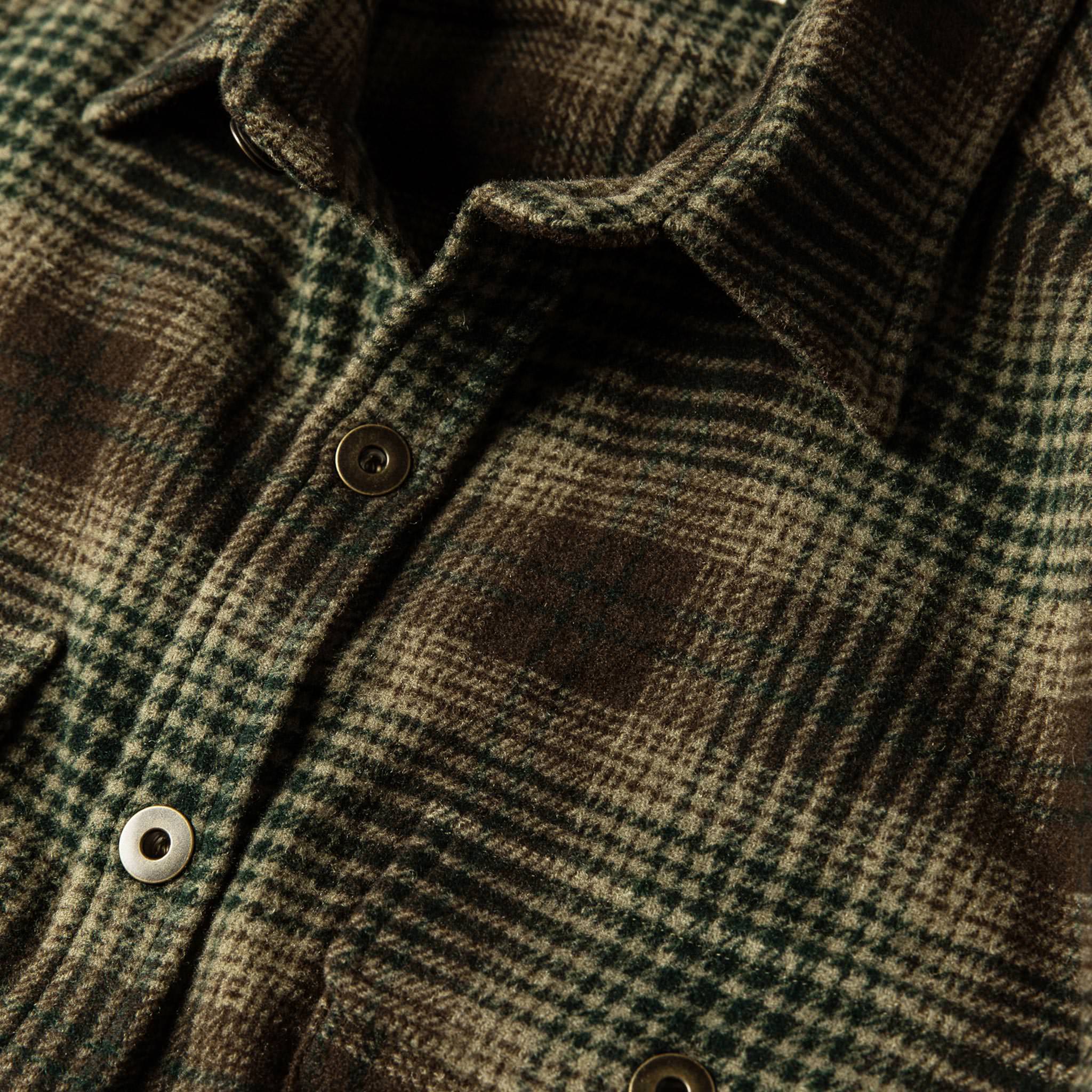 The Explorer Shirt in Tan Plaid - Image 7