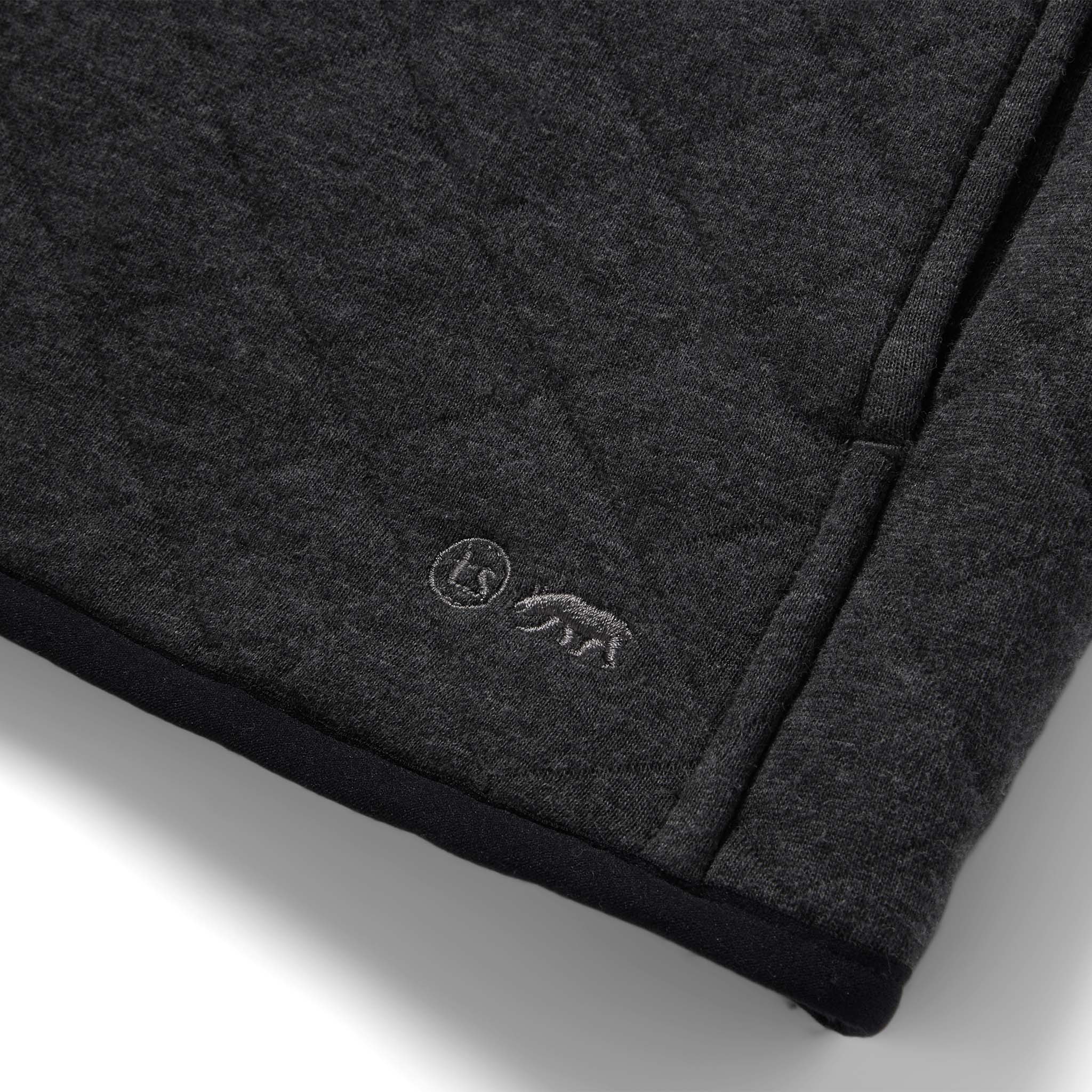The Fall Line Pullover in Coal Heather - Image 6