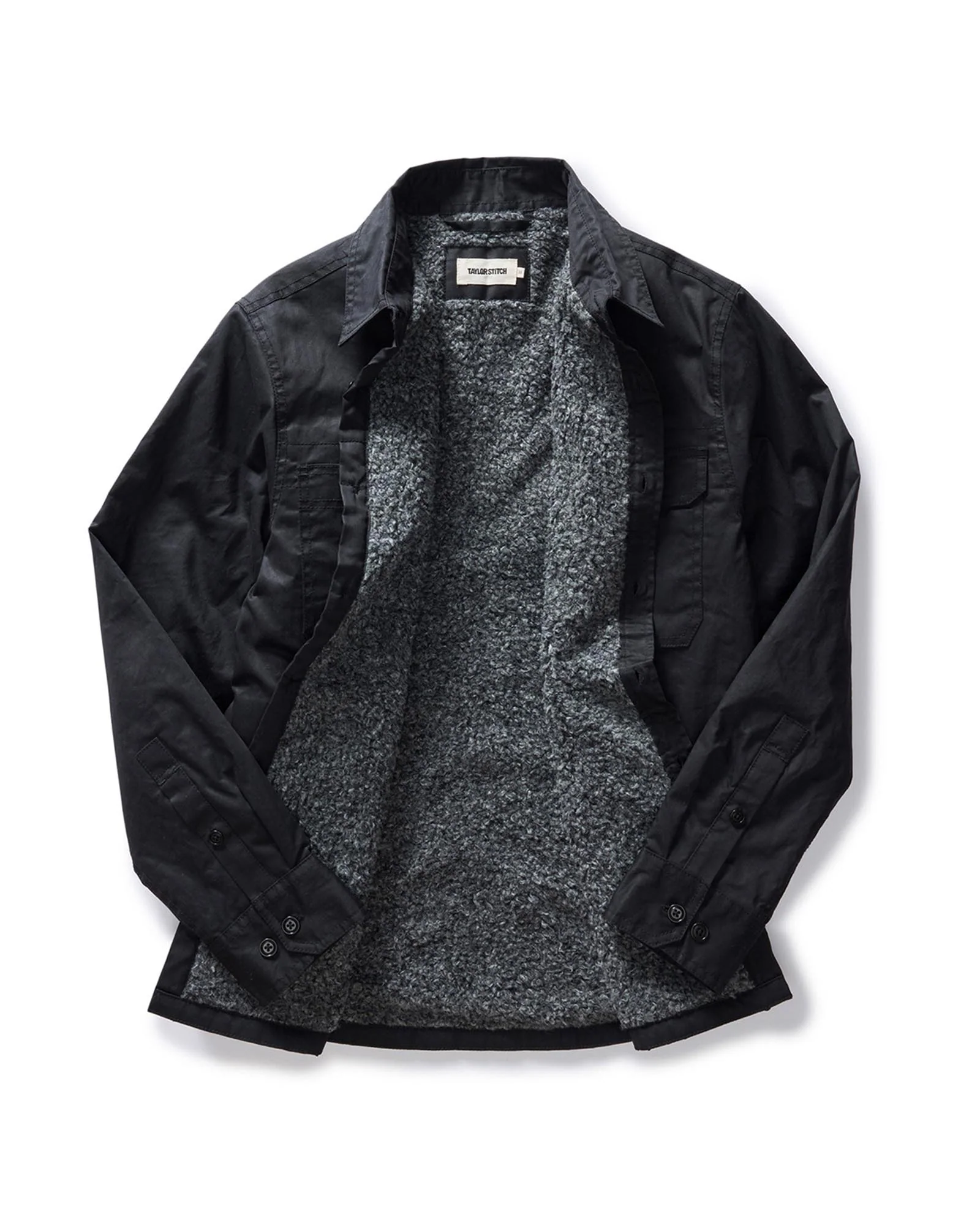 The Fender Jacket in Coal Dry Wax - Image 5