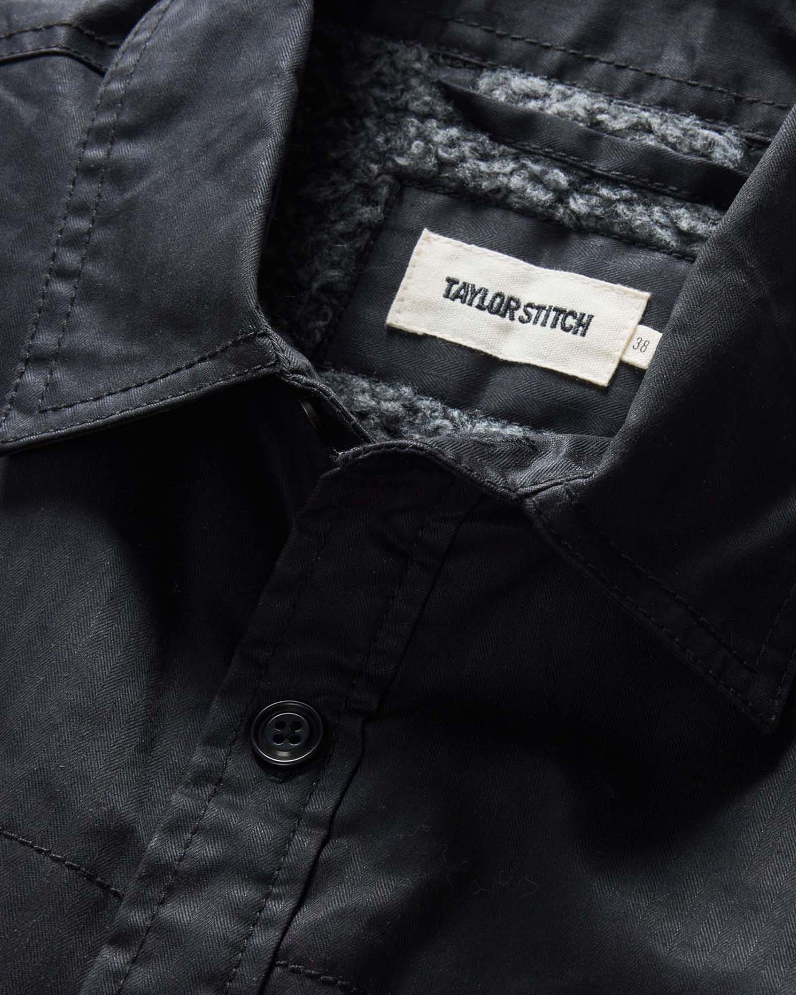 The Fender Jacket in Coal Dry Wax - Image 7