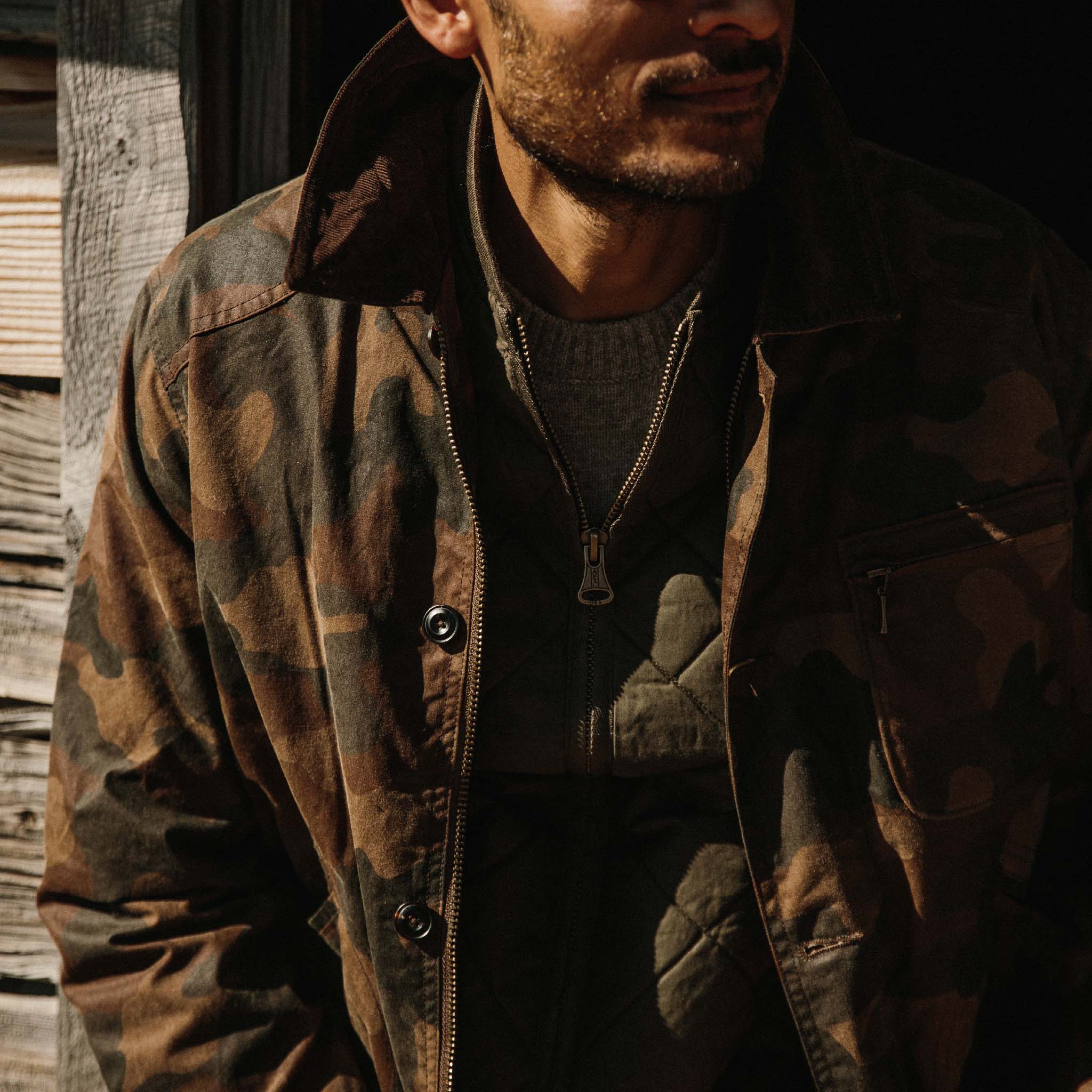 The Field Jacket in Camo - Image 3
